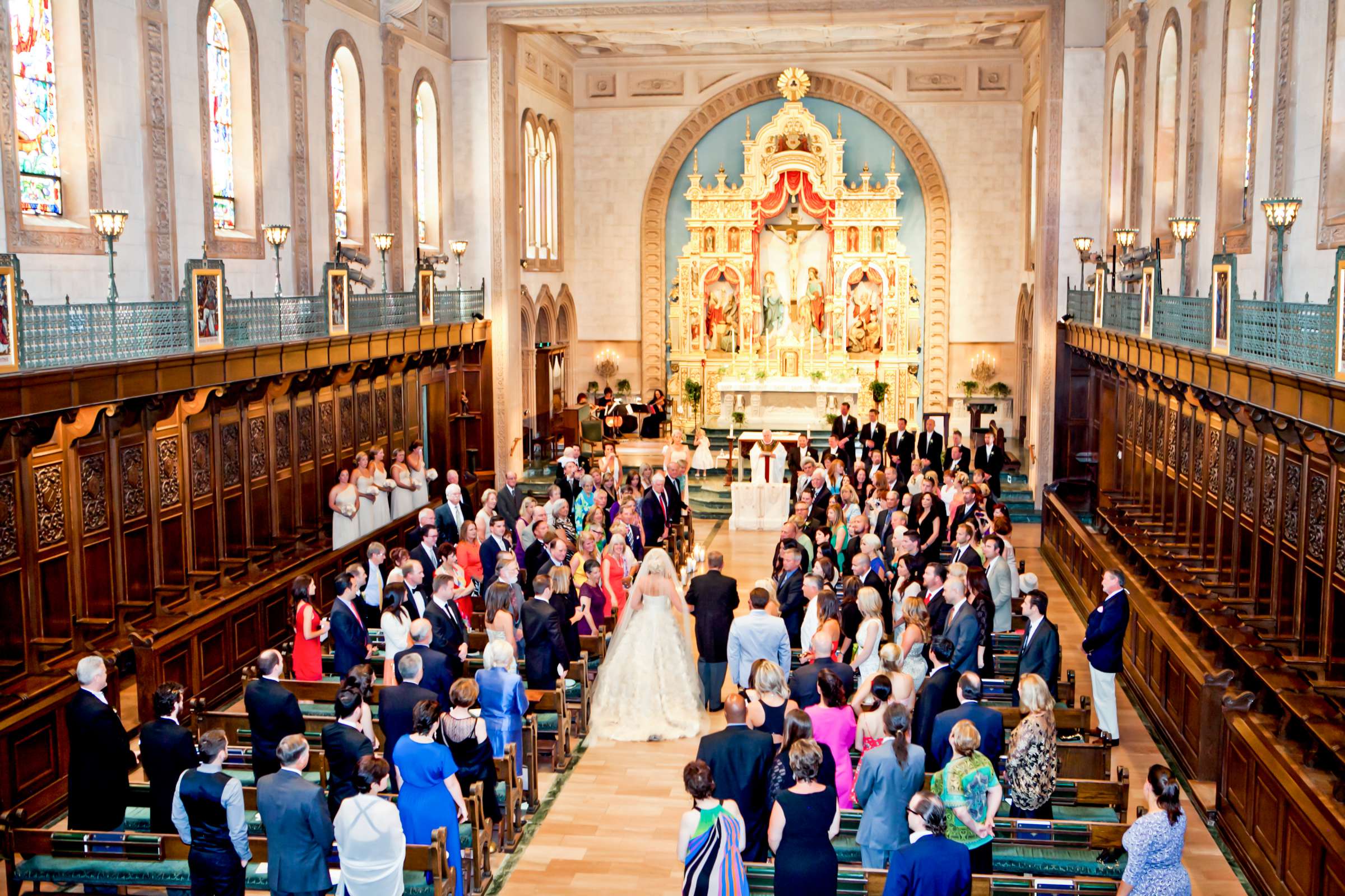 San Diego Museum of Art Wedding coordinated by Sitting in a Tree Events, Courtney and Dillon Wedding Photo #194837 by True Photography