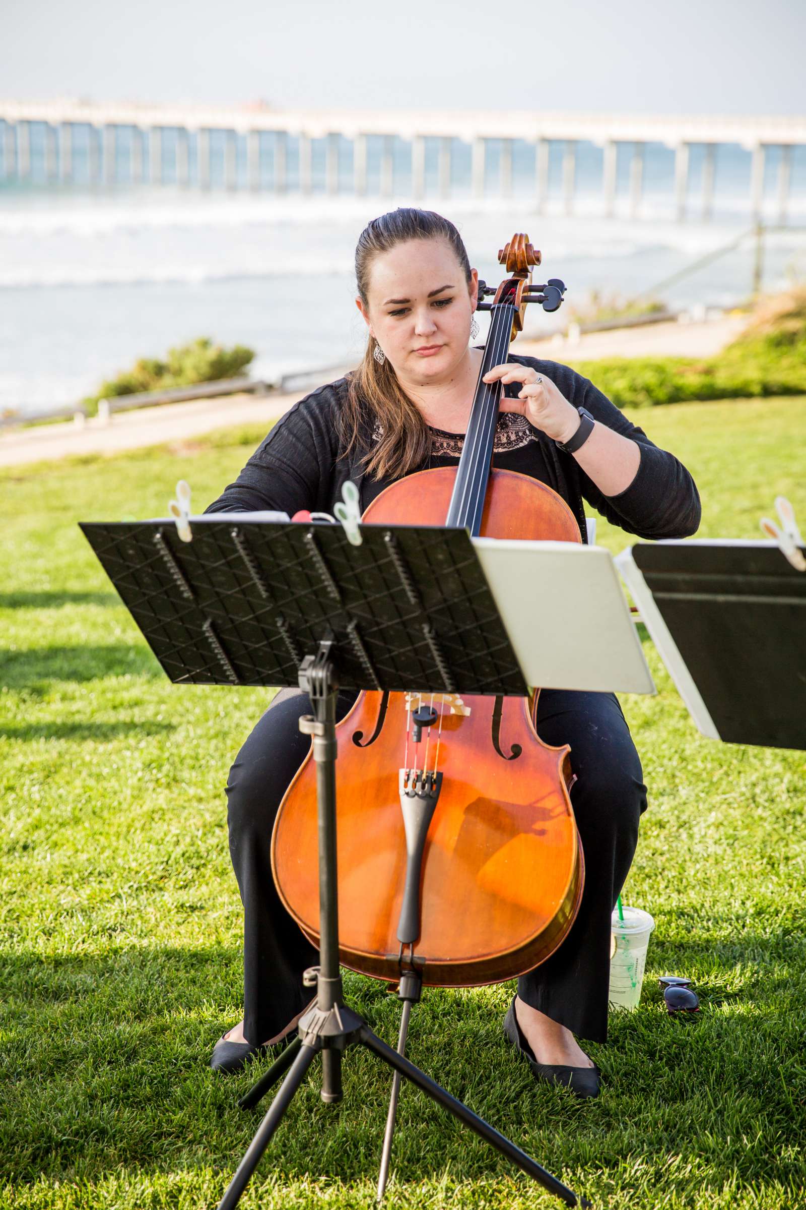 Scripps Seaside Forum Wedding coordinated by Adore Wedding Design, Brin and Thomas Wedding Photo #118 by True Photography