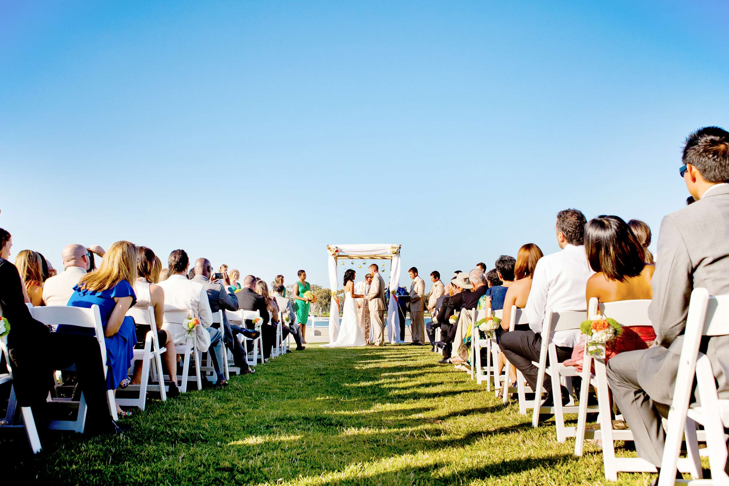 Coronado Community Center Wedding coordinated by The Best Wedding For You, Jenna and Robbie Wedding Photo #202450 by True Photography