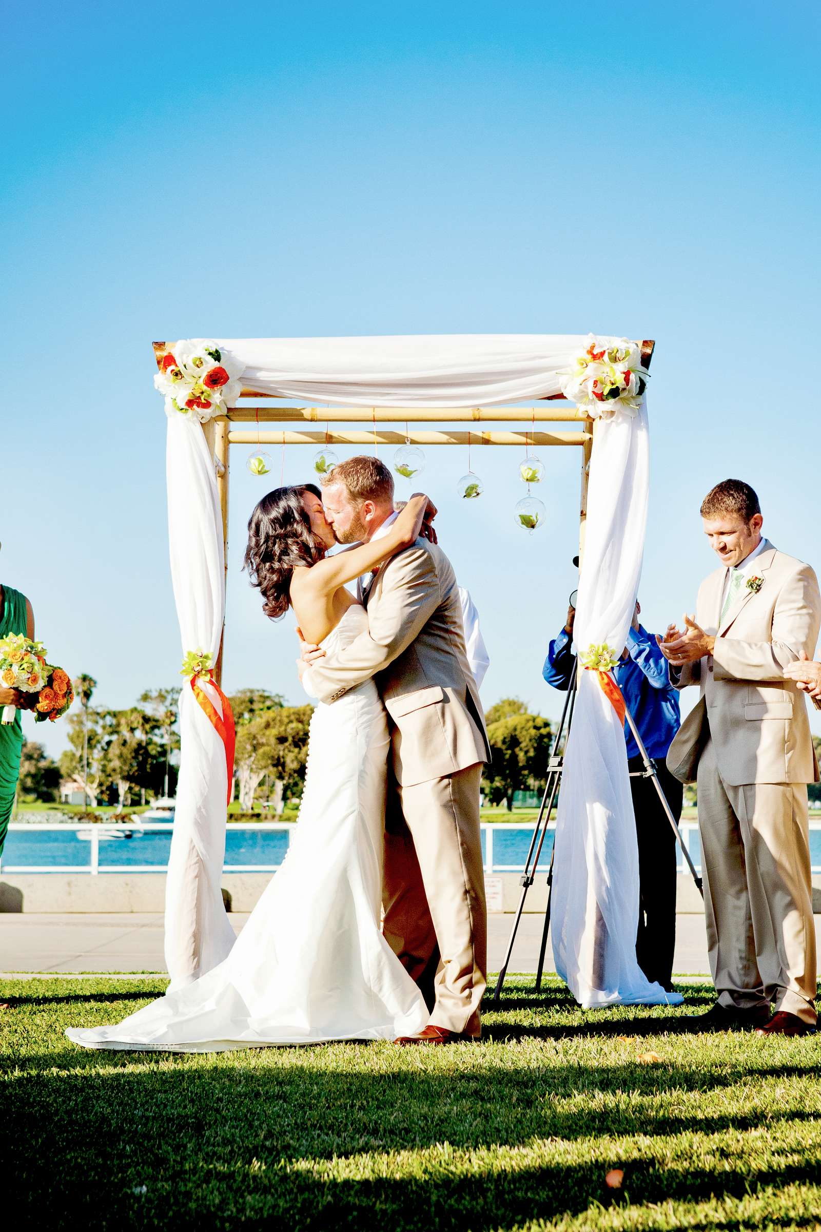 Coronado Community Center Wedding coordinated by The Best Wedding For You, Jenna and Robbie Wedding Photo #202451 by True Photography