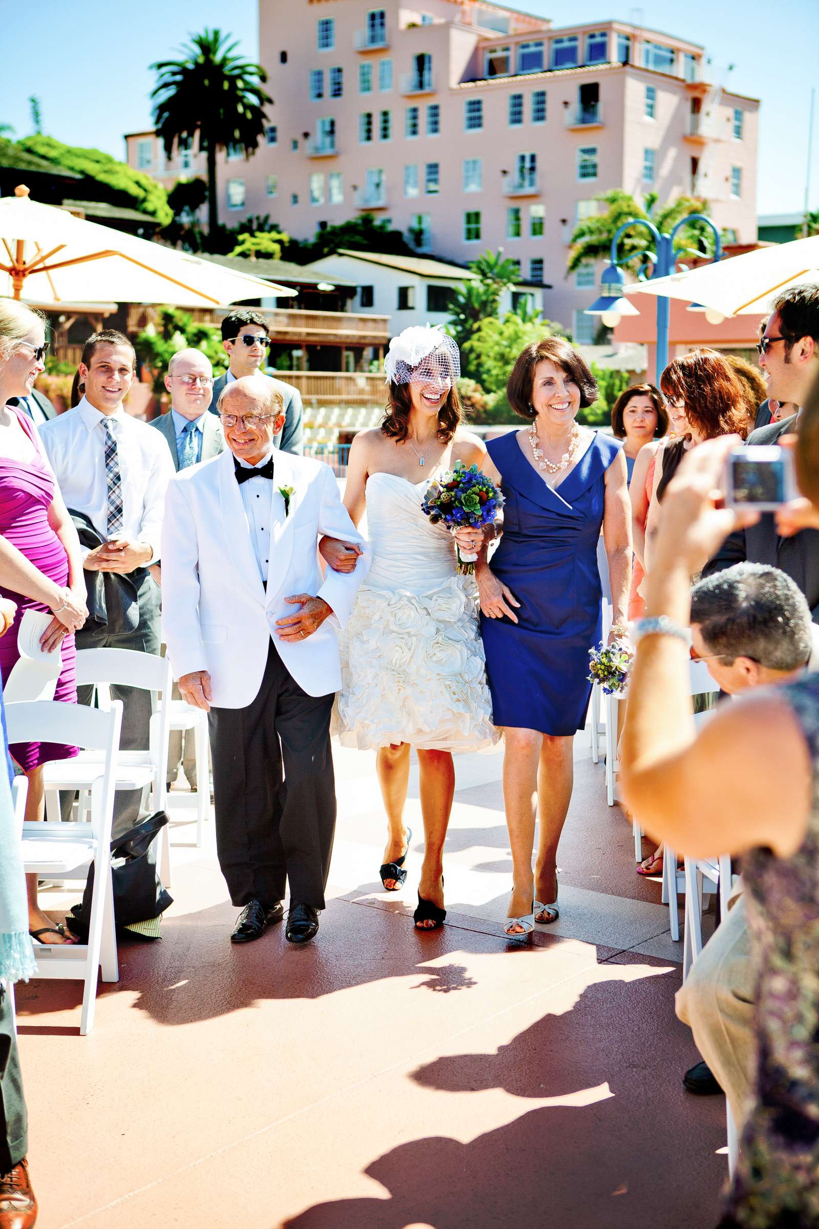 La Jolla Cove Rooftop Wedding coordinated by Green with Envy Events, Carolyn and Antonio Wedding Photo #203720 by True Photography