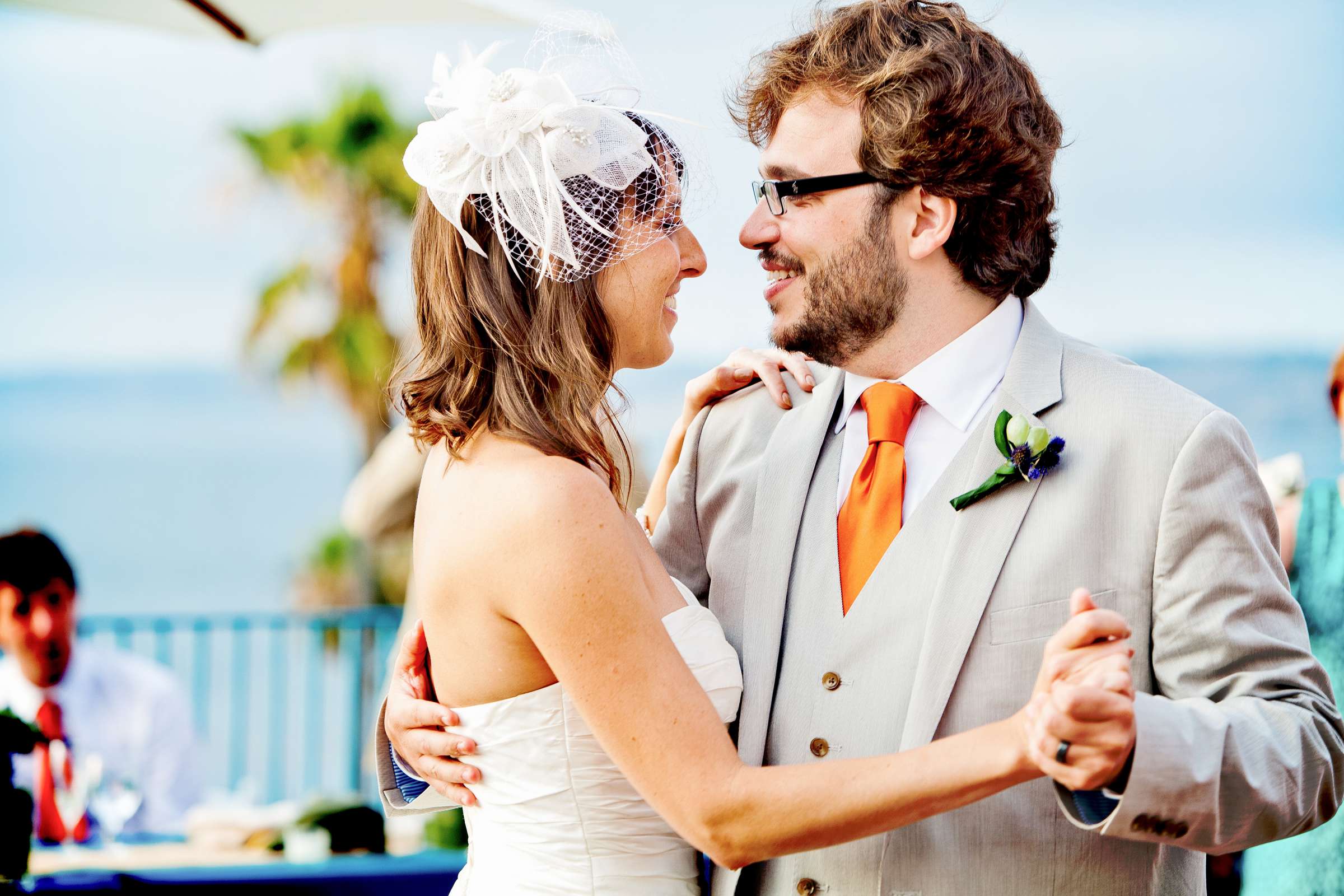 La Jolla Cove Rooftop Wedding coordinated by Green with Envy Events, Carolyn and Antonio Wedding Photo #203747 by True Photography