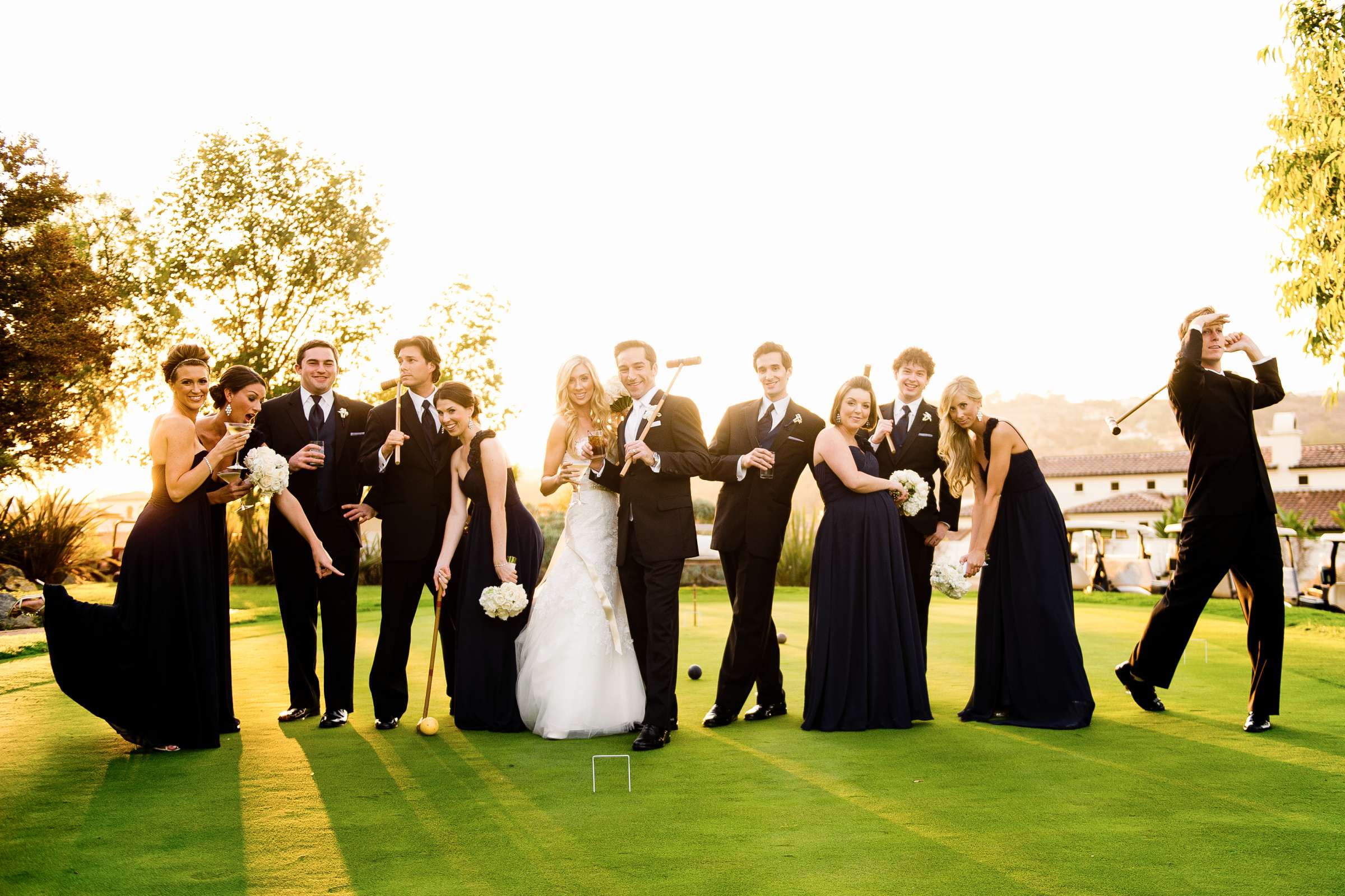 Bridal Party at The Crosby Club Wedding coordinated by Amorology Weddings, Jennifer and Brandon Wedding Photo #206288 by True Photography