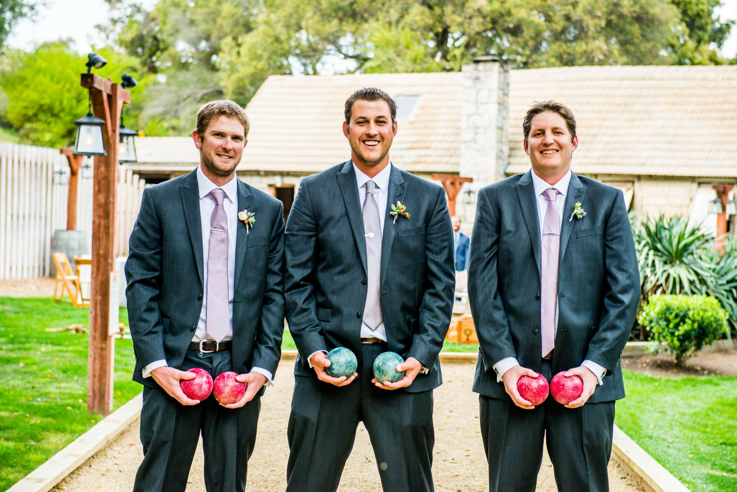 Funny moment at Temecula Creek Inn Wedding, Therese and Joseph Wedding Photo #30 by True Photography