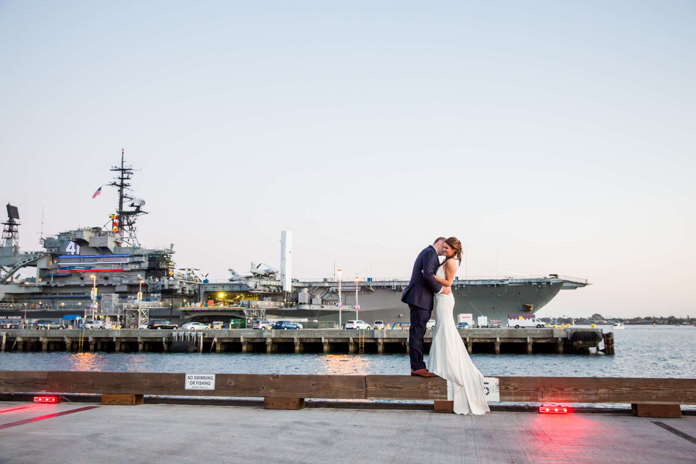 Port Pavilion on Broadway Pier Wedding coordinated by SD Weddings by Gina, Janie and Sean Wedding Photo #8 by True Photography