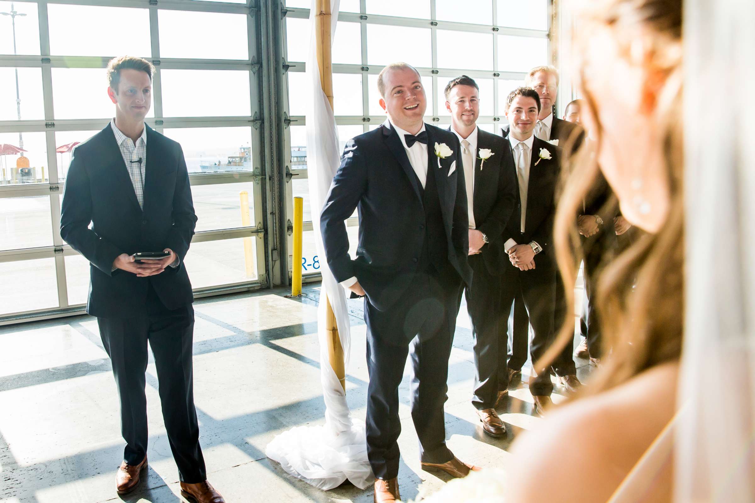 Port Pavilion on Broadway Pier Wedding coordinated by SD Weddings by Gina, Janie and Sean Wedding Photo #60 by True Photography