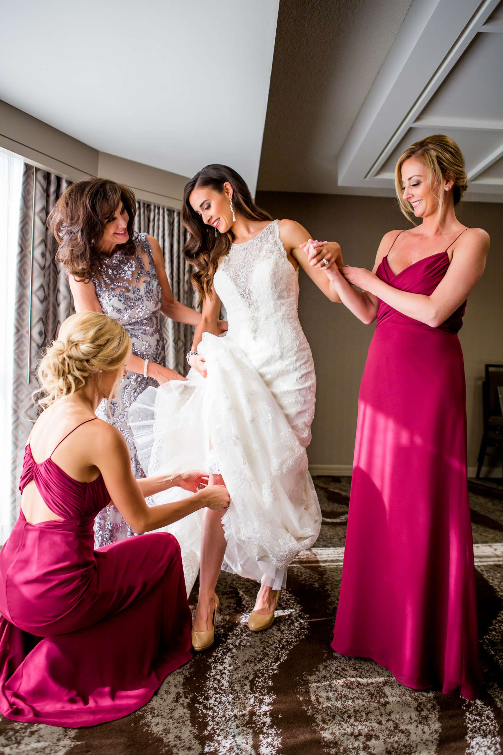 Hilton La Jolla Torrey Pines Wedding coordinated by La Dolce Idea, Christina and Eric Wedding Photo #212954 by True Photography