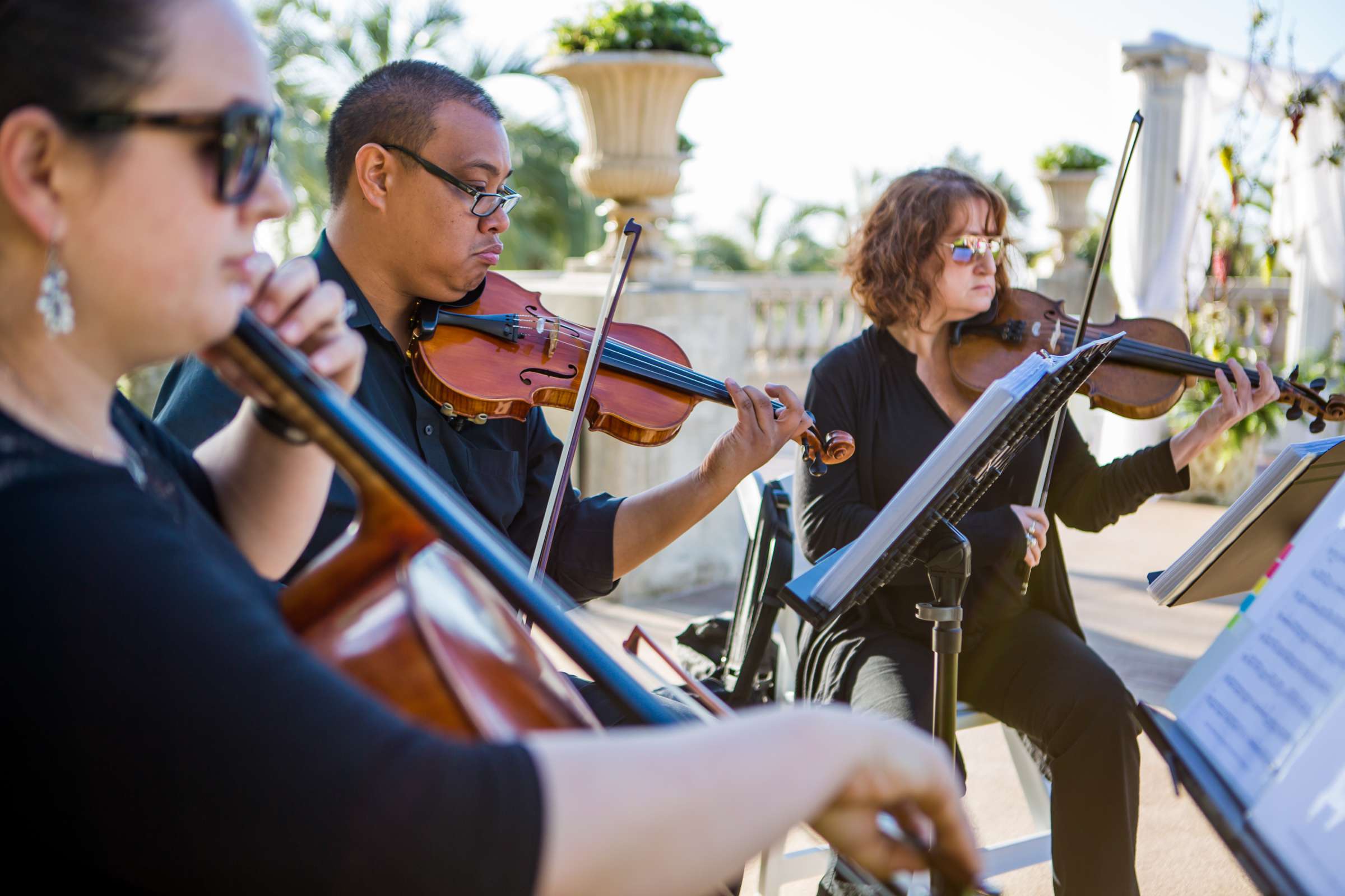 Hilton La Jolla Torrey Pines Wedding coordinated by La Dolce Idea, Christina and Eric Wedding Photo #213070 by True Photography