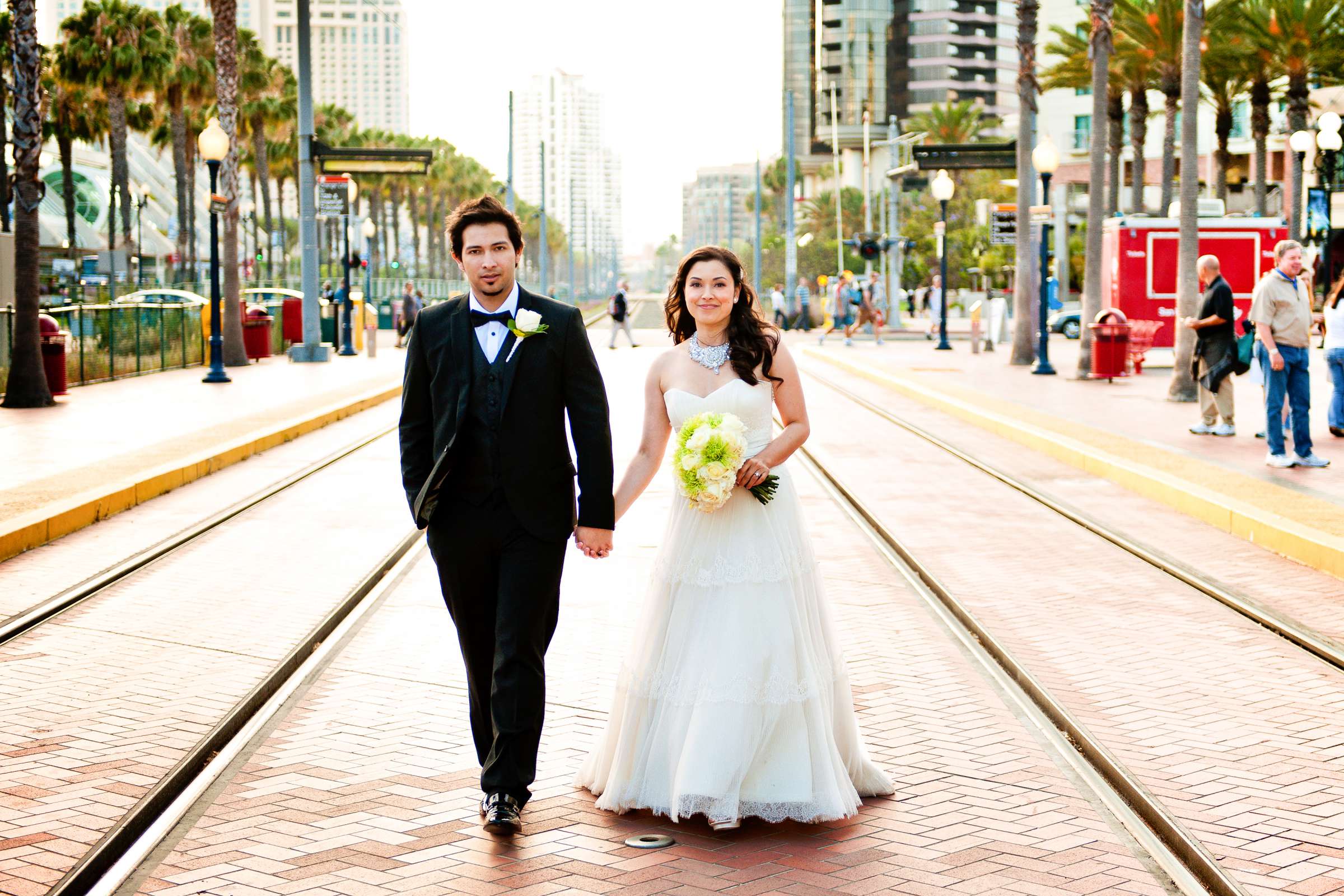 Hard Rock Hotel-San Diego Wedding coordinated by A Diamond Celebration, Honey and Armando Wedding Photo #217079 by True Photography