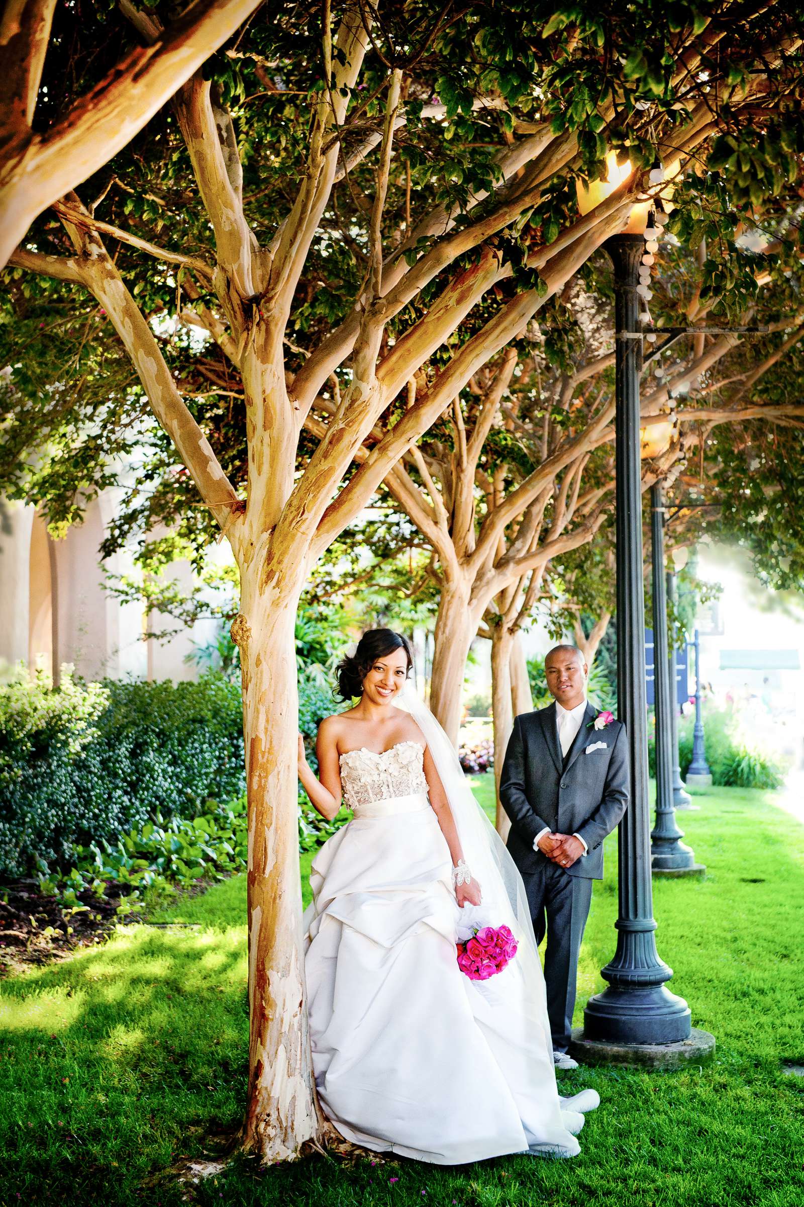 Japanese Friendship Garden Wedding coordinated by The Best Wedding For You, Jennifer and Merrill Wedding Photo #217737 by True Photography