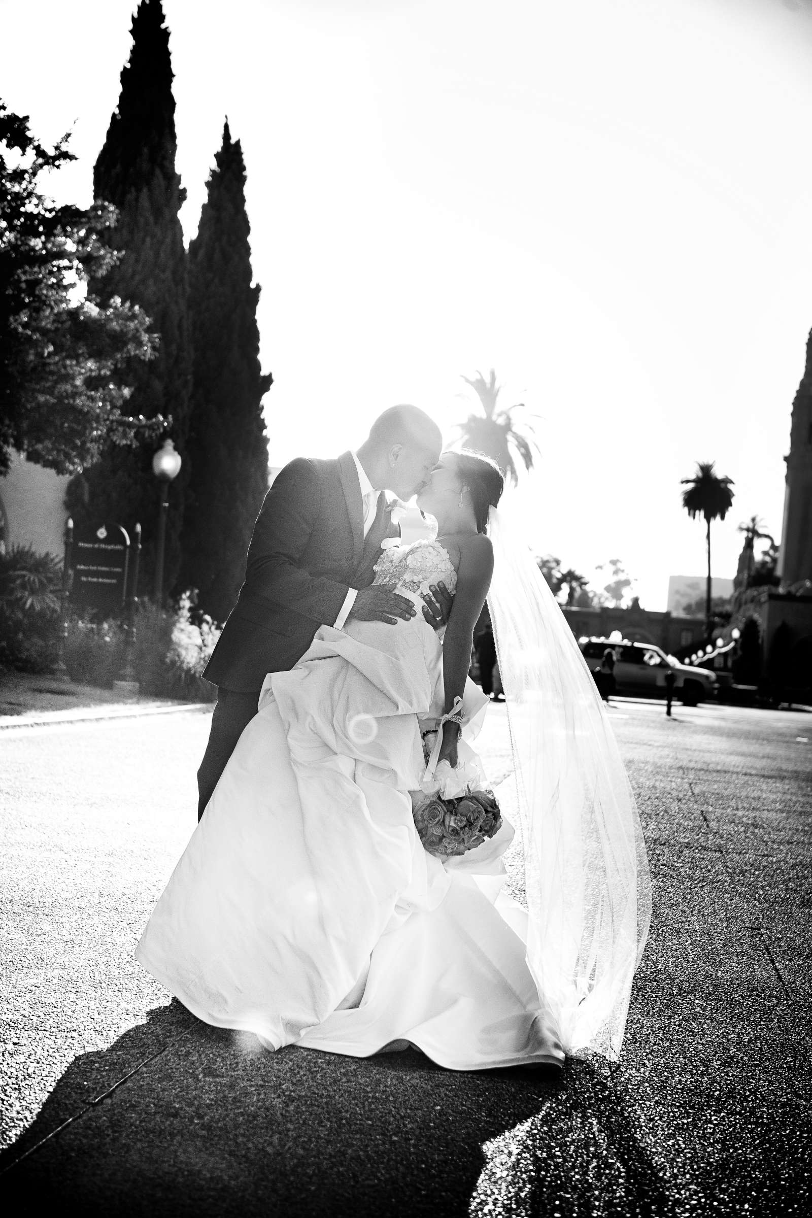 Japanese Friendship Garden Wedding coordinated by The Best Wedding For You, Jennifer and Merrill Wedding Photo #217744 by True Photography