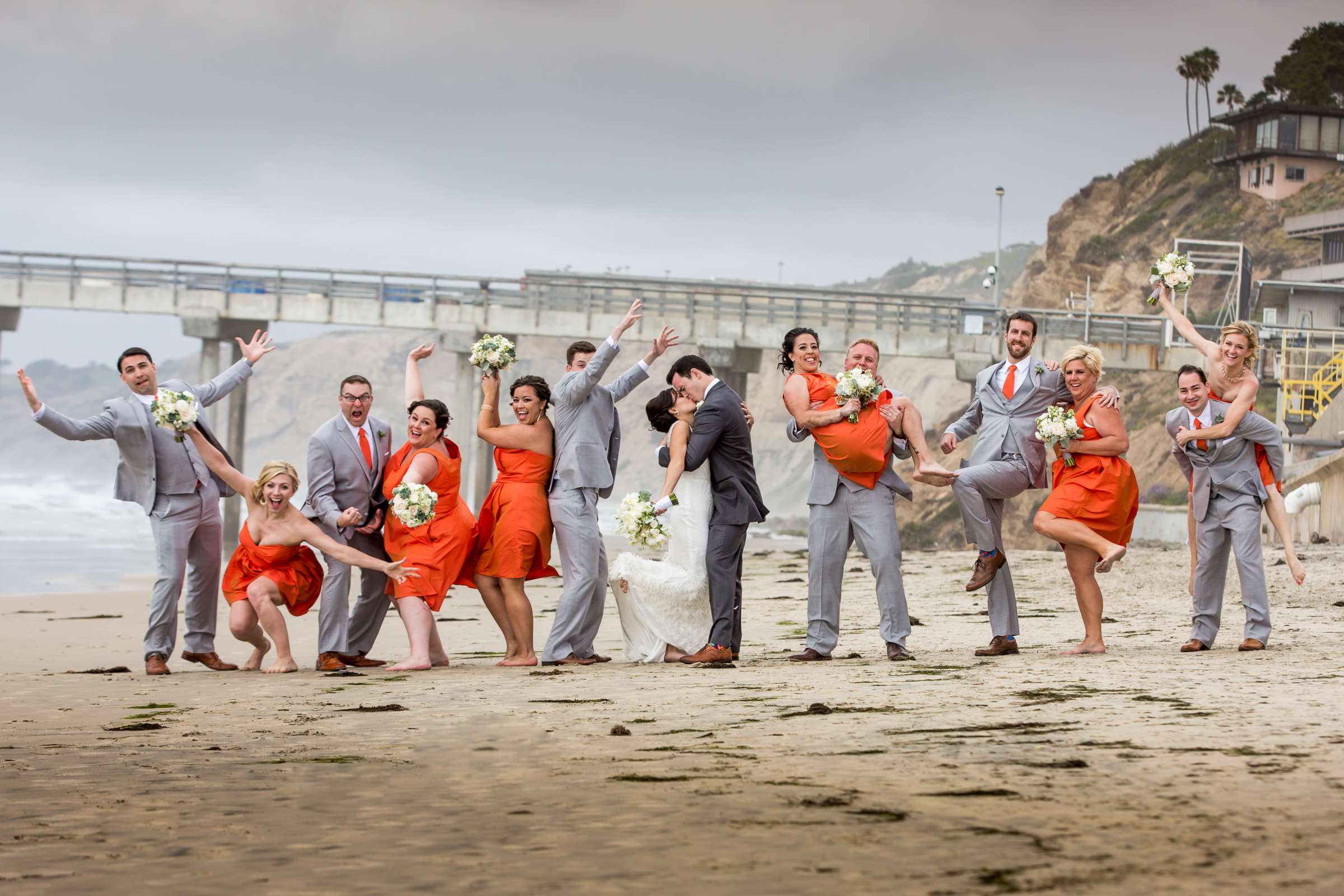 Scripps Seaside Forum Wedding coordinated by First Comes Love Weddings & Events, Katy and Adam Wedding Photo #13 by True Photography