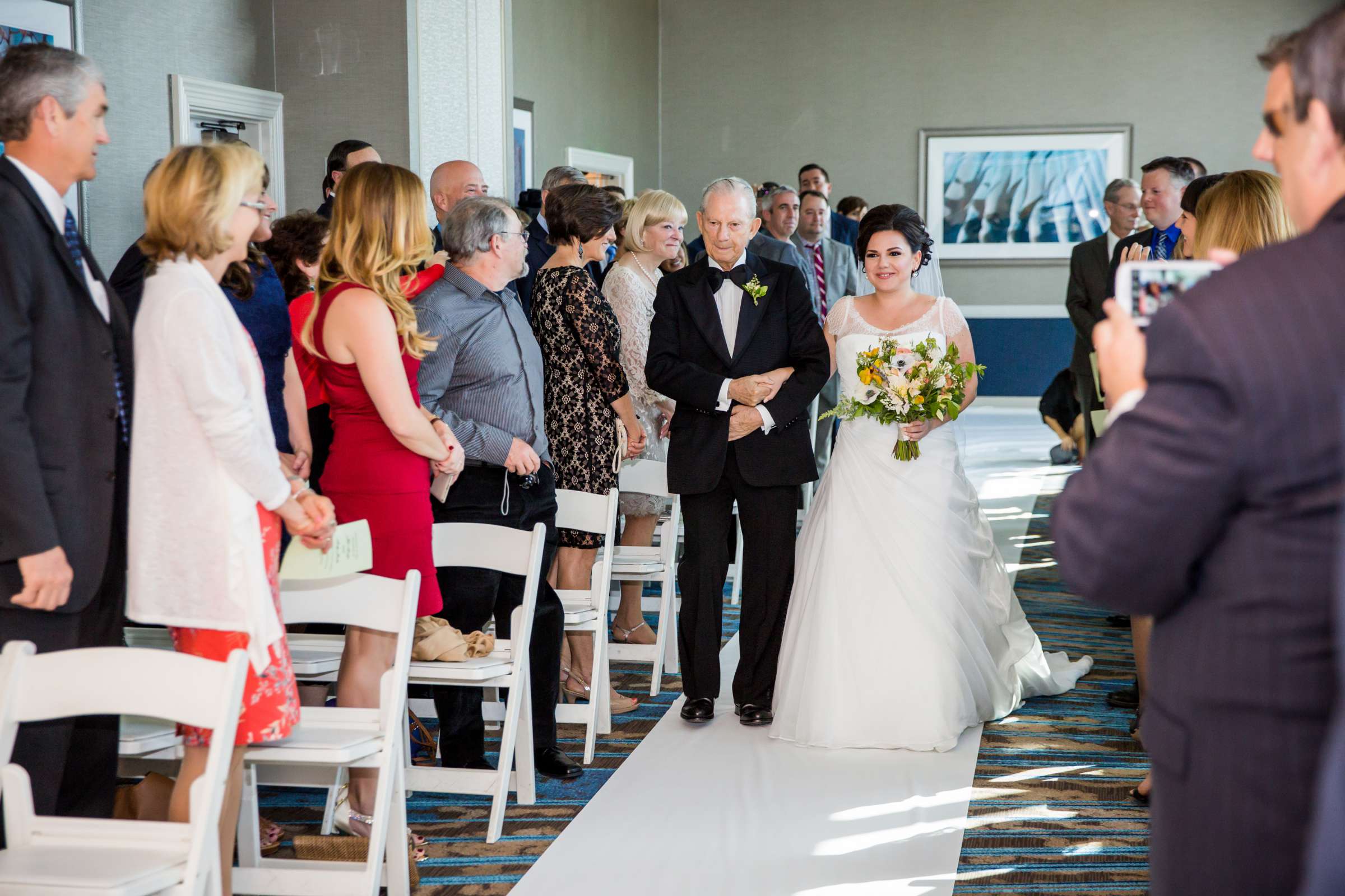 Manchester Grand Hyatt San Diego Wedding coordinated by Lavish Weddings, Jill and Andy Wedding Photo #37 by True Photography