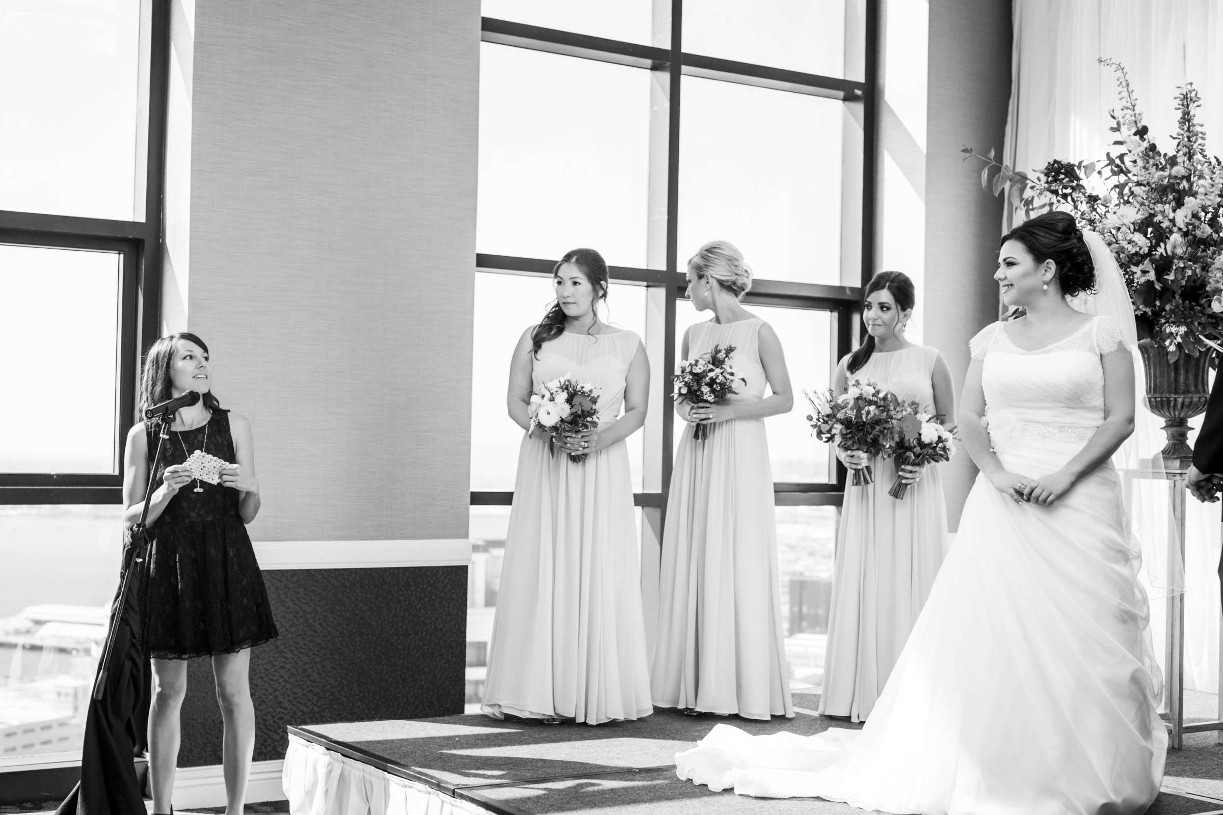 Manchester Grand Hyatt San Diego Wedding coordinated by Lavish Weddings, Jill and Andy Wedding Photo #42 by True Photography