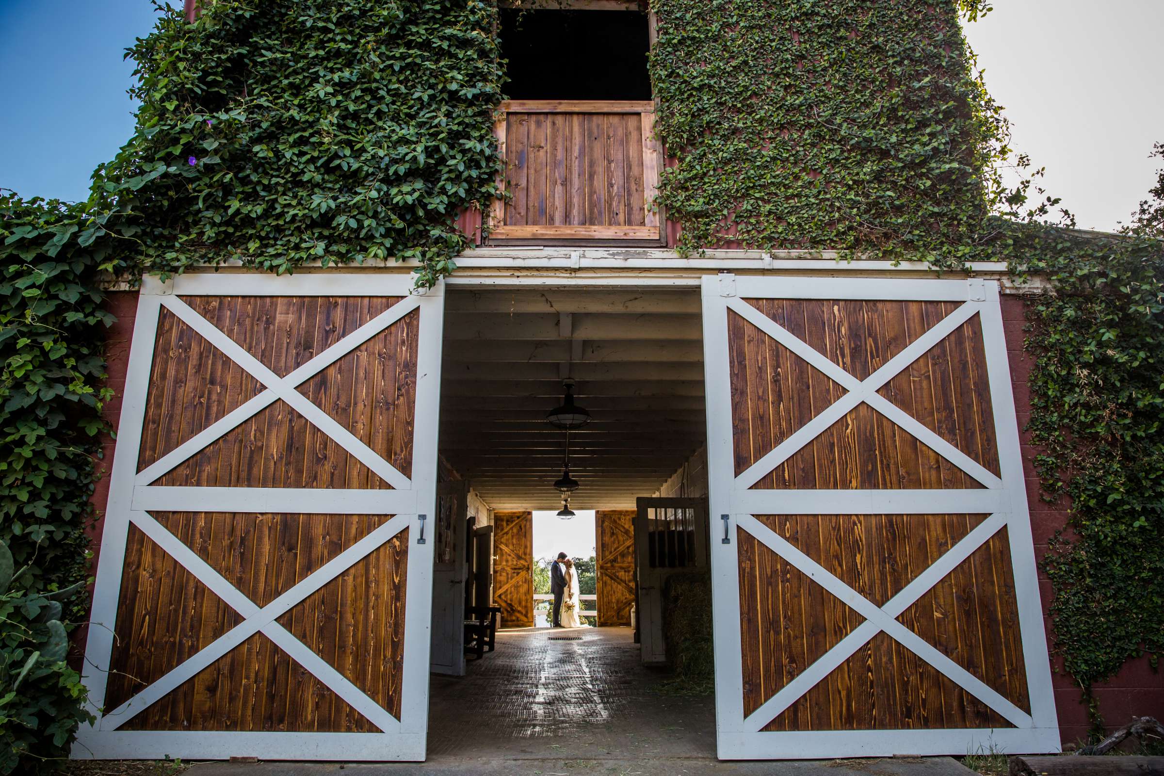 Farm, Stylized Portrait at Condors Nest Ranch Wedding, Allison and Justin Wedding Photo #14 by True Photography