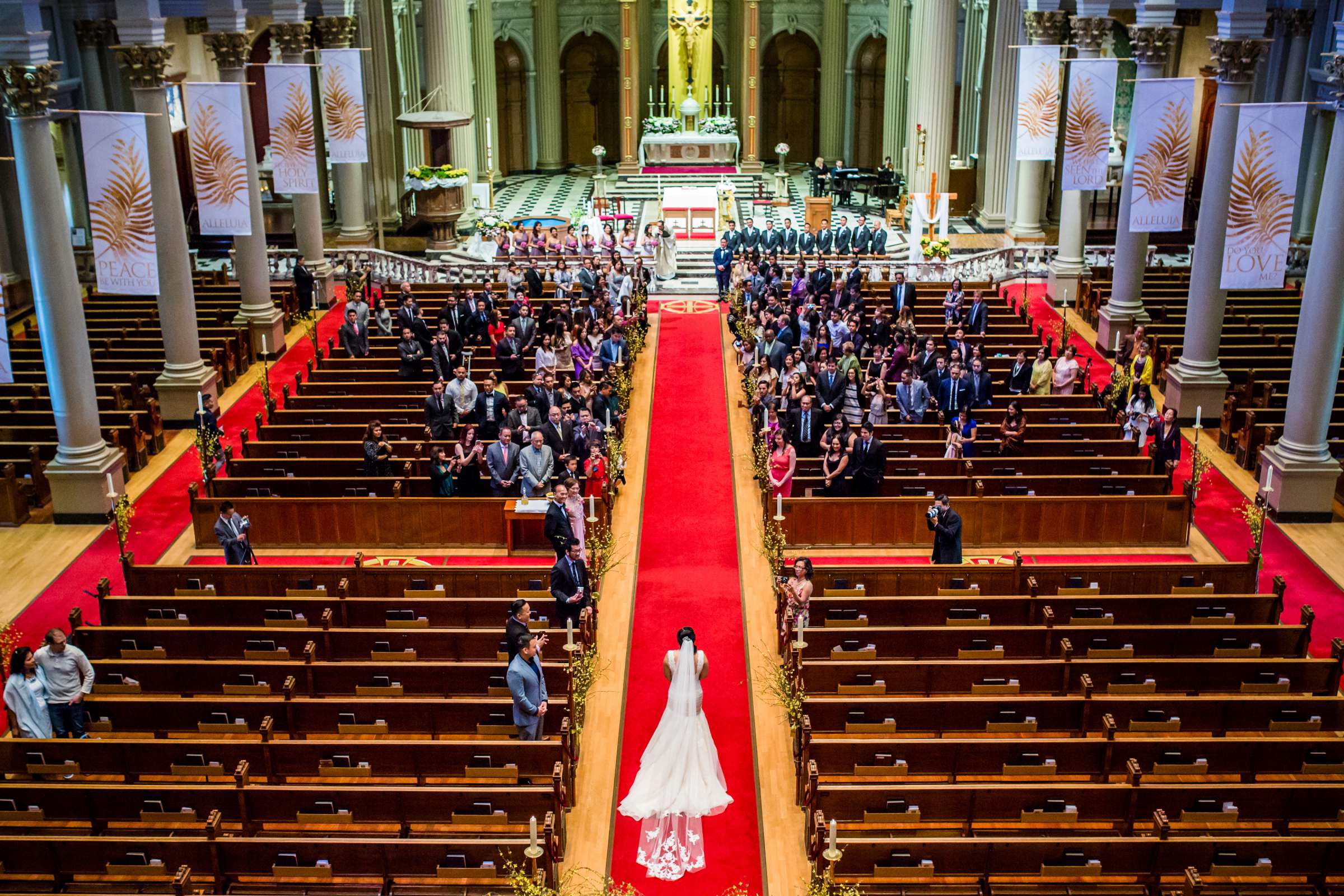 Church at The Westin San Francisco Airport Wedding coordinated by Dreams on a Dime Events & Weddings, Katrina and Christopher Wedding Photo #79 by True Photography