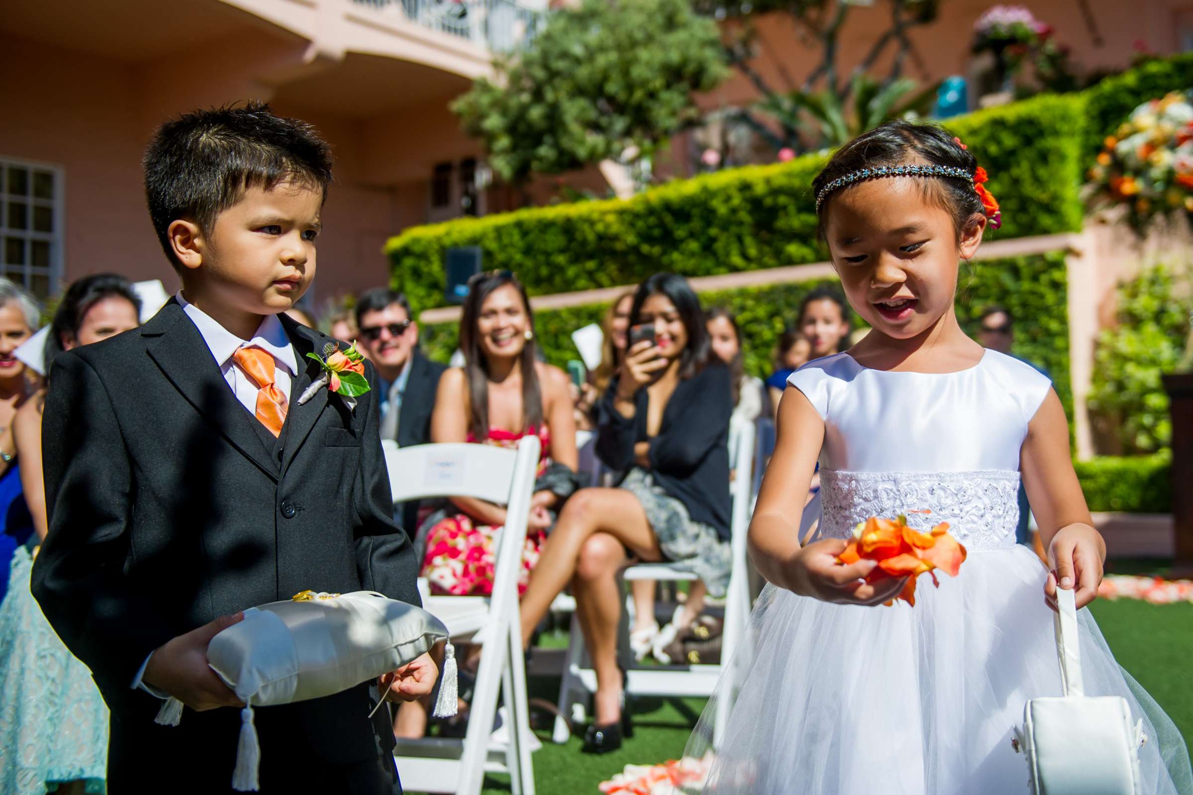 La Valencia Wedding coordinated by Crown Weddings, Autumn and Steven Wedding Photo #222942 by True Photography