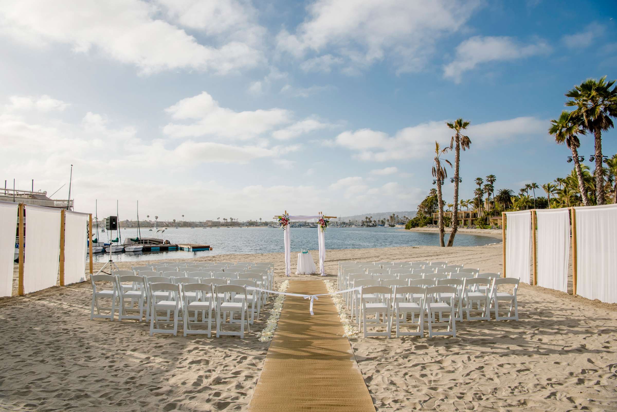 Bahia Hotel Wedding coordinated by Bahia Hotel, Kellyn and Daniel Wedding Photo #14 by True Photography