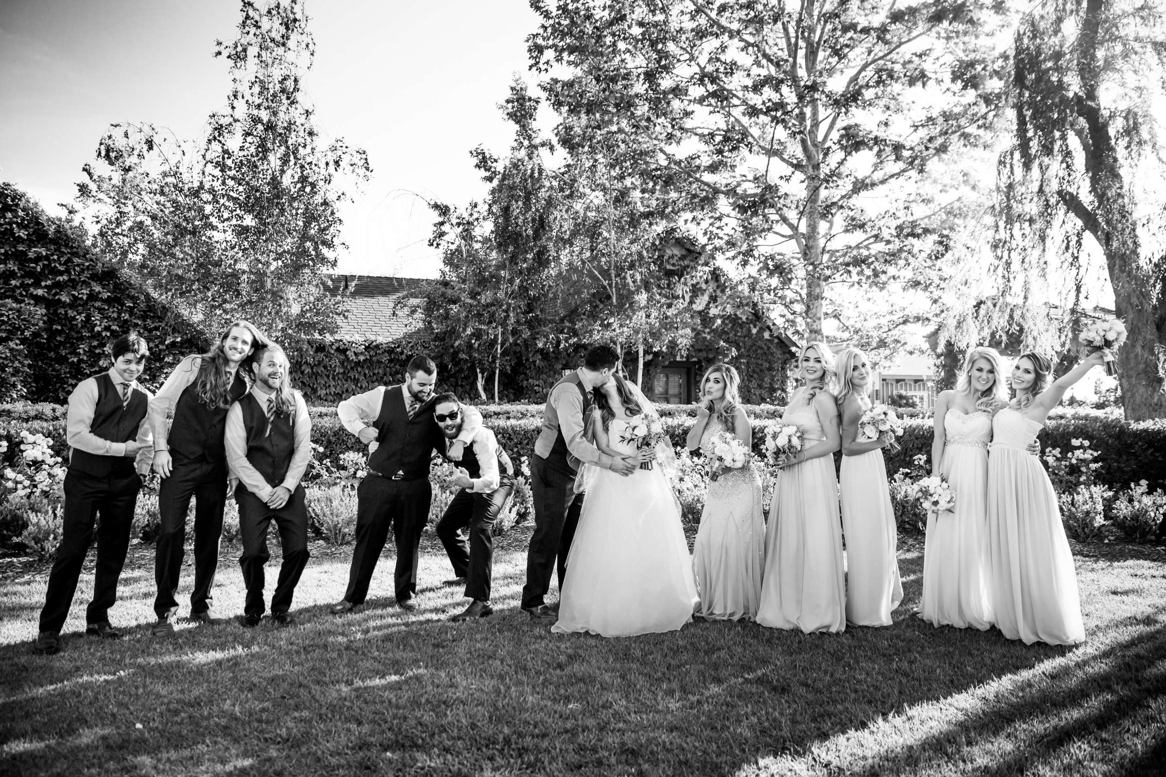 Ponte Estate Winery Wedding coordinated by Seven Stems Floral Design & Events, Jennifer and Justin Wedding Photo #16 by True Photography