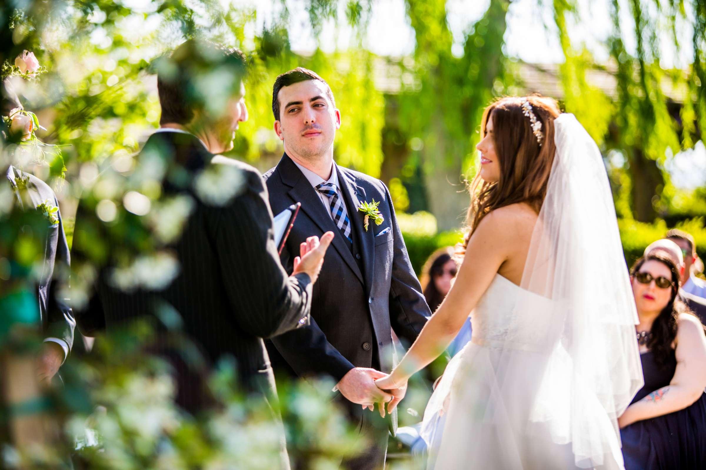 Ponte Estate Winery Wedding coordinated by Seven Stems Floral Design & Events, Jennifer and Justin Wedding Photo #73 by True Photography