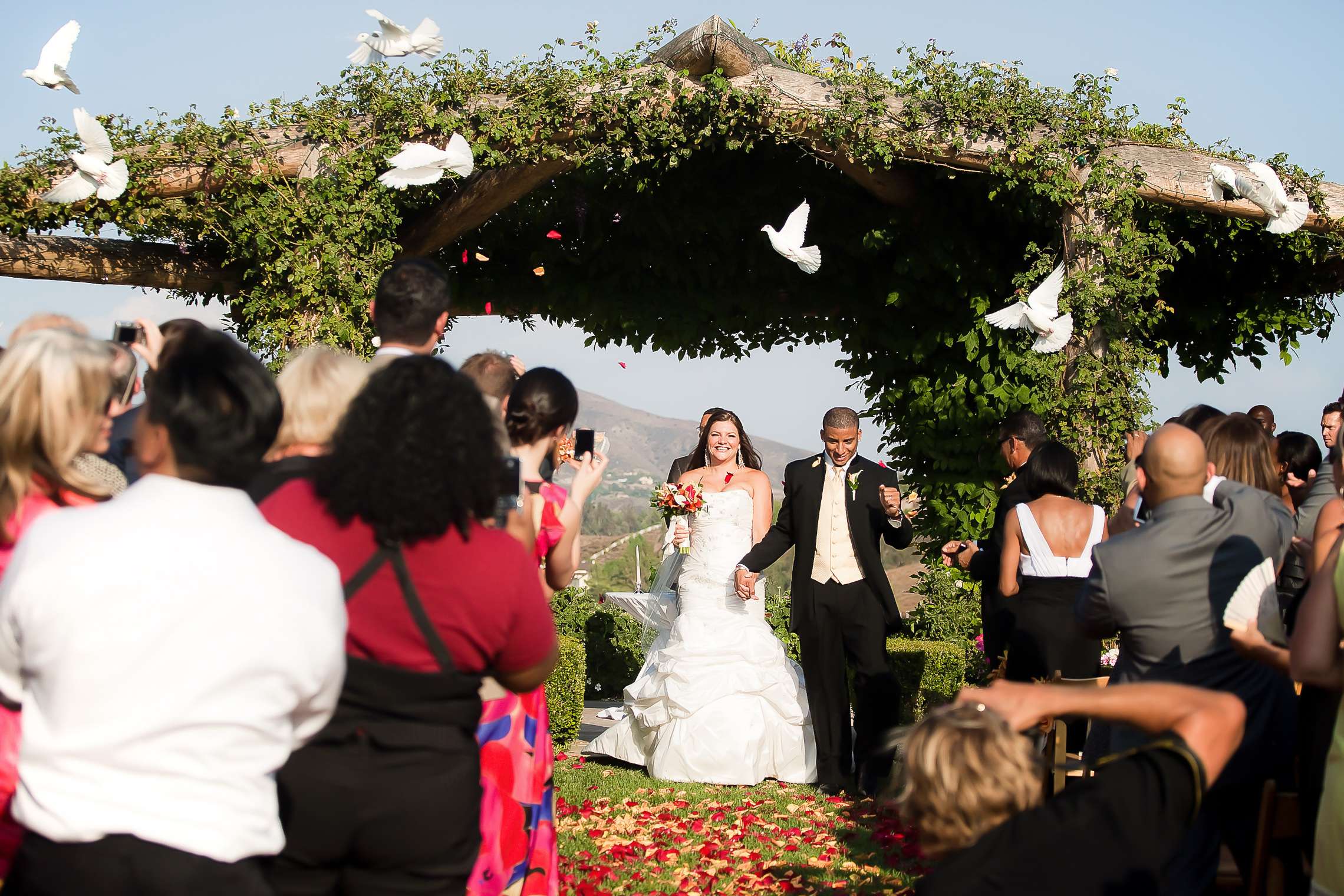 South Coast Winery Wedding, Brooke and Jamaal Wedding Photo #11 by True Photography