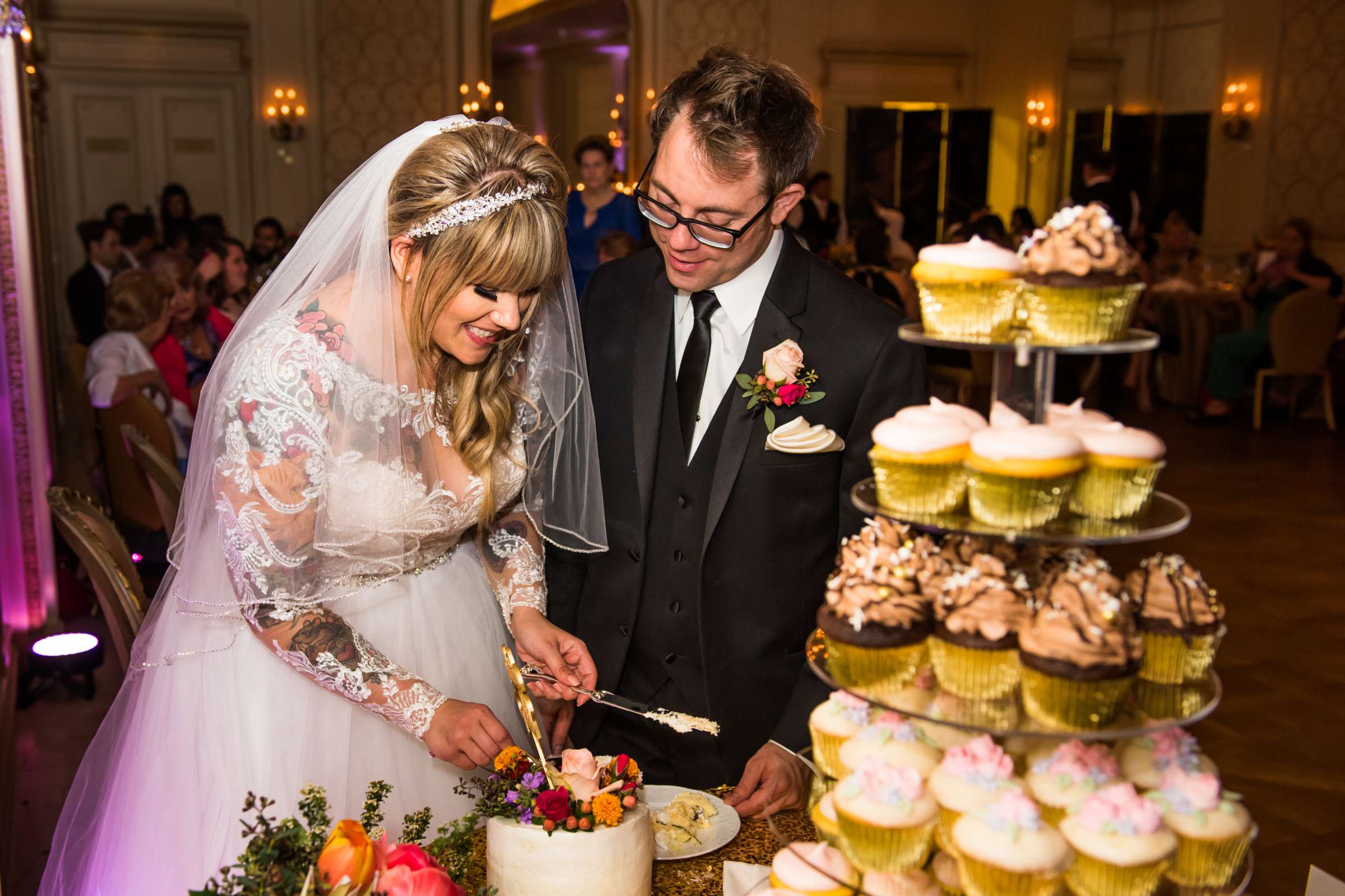 The Westgate Hotel Wedding coordinated by After the Engagement, Kelly and Travis (TJ) Wedding Photo #92 by True Photography