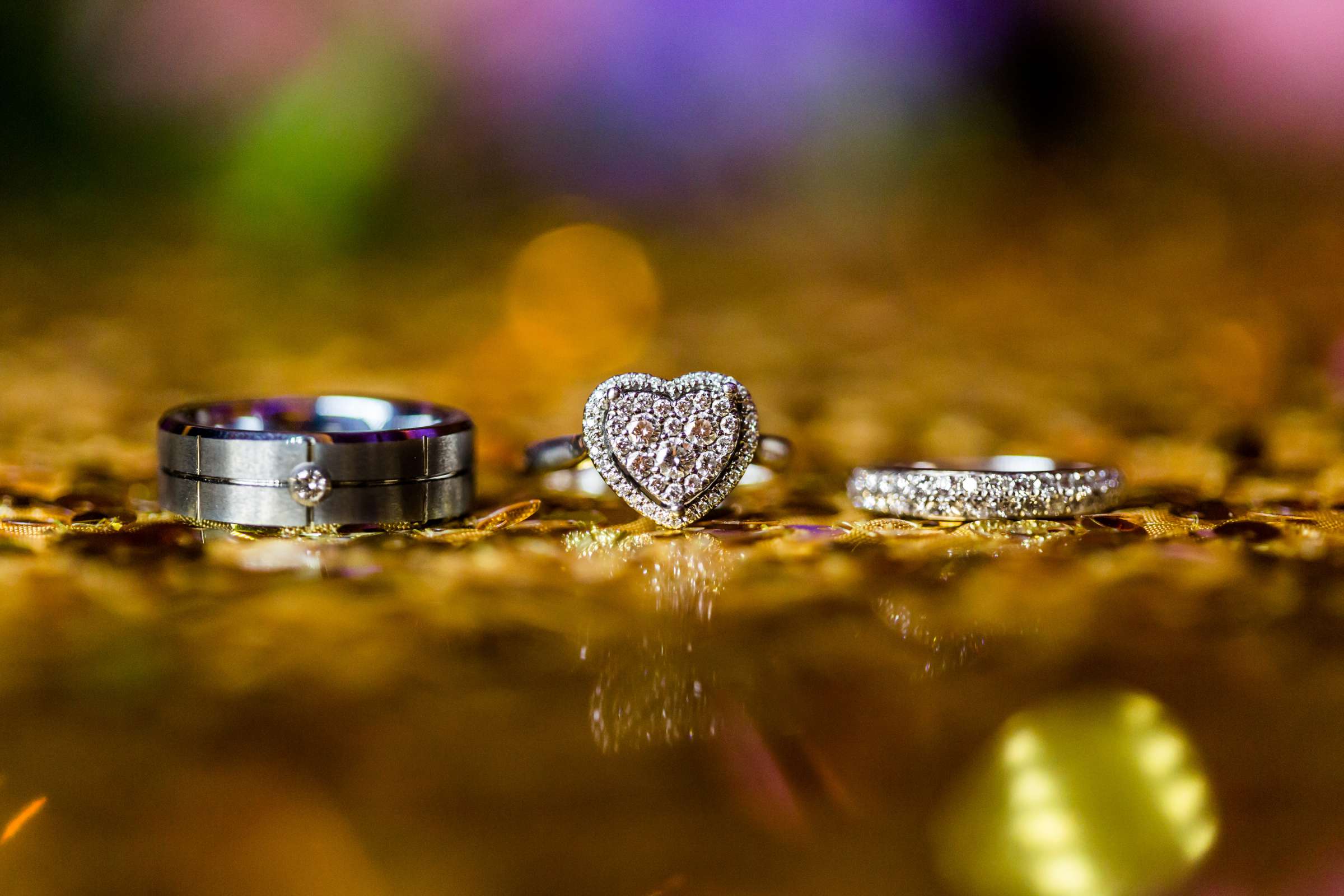 Rings at The Westgate Hotel Wedding coordinated by After the Engagement, Kelly and Travis (TJ) Wedding Photo #94 by True Photography