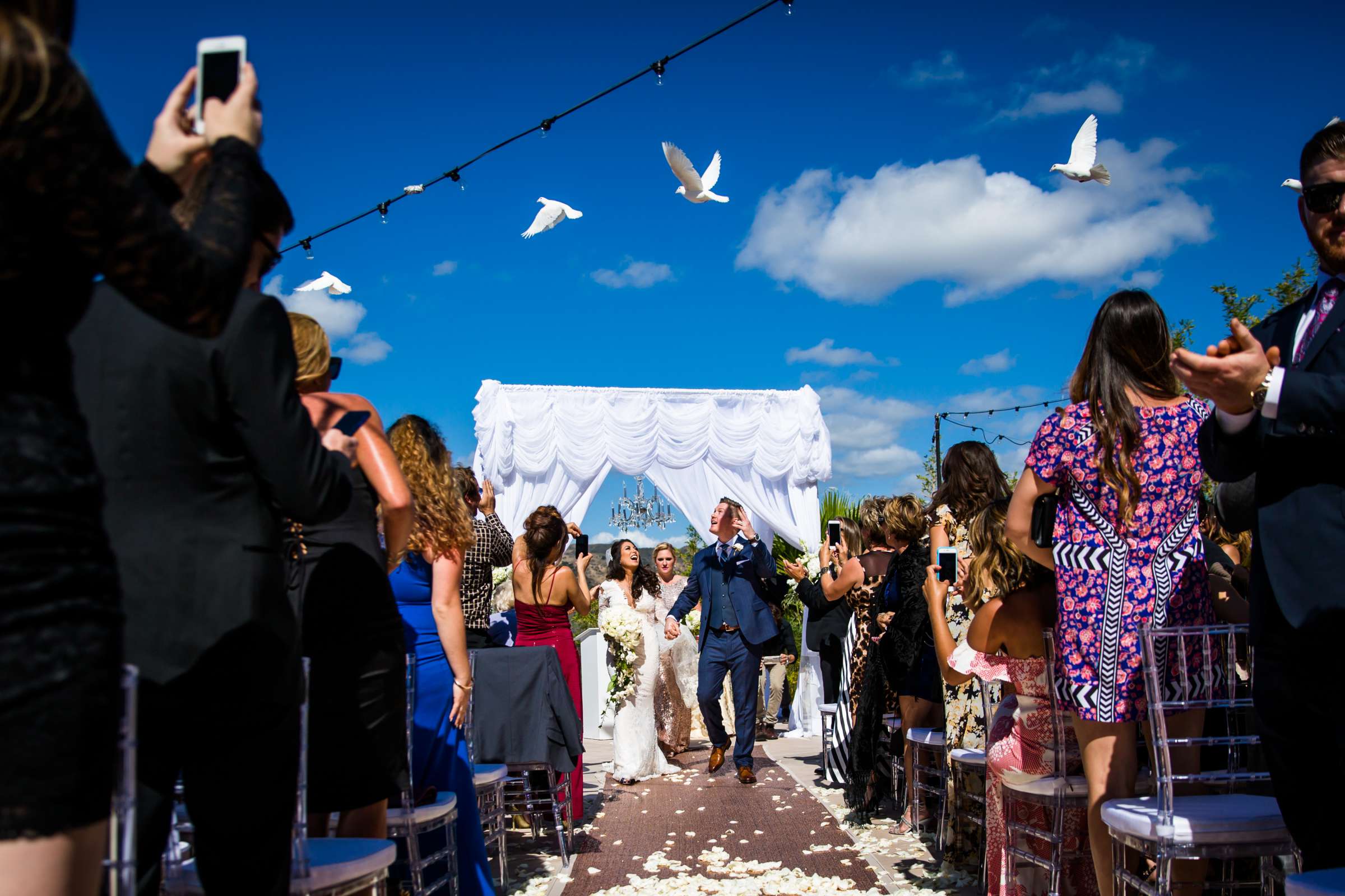 Santiago Canyon Estate Wedding coordinated by Dot the I's Events and Weddings, Christina and Matty Wedding Photo #55 by True Photography