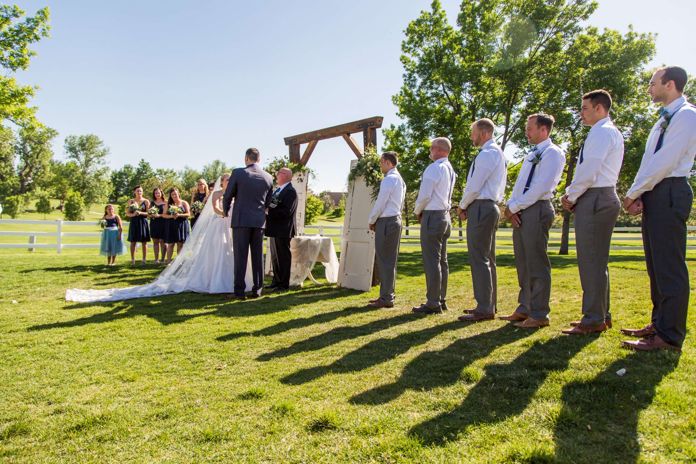 The Barn at Raccoon Creek Wedding coordinated by A Touch Of Bliss, Jennifer and Matt Wedding Photo #64 by True Photography