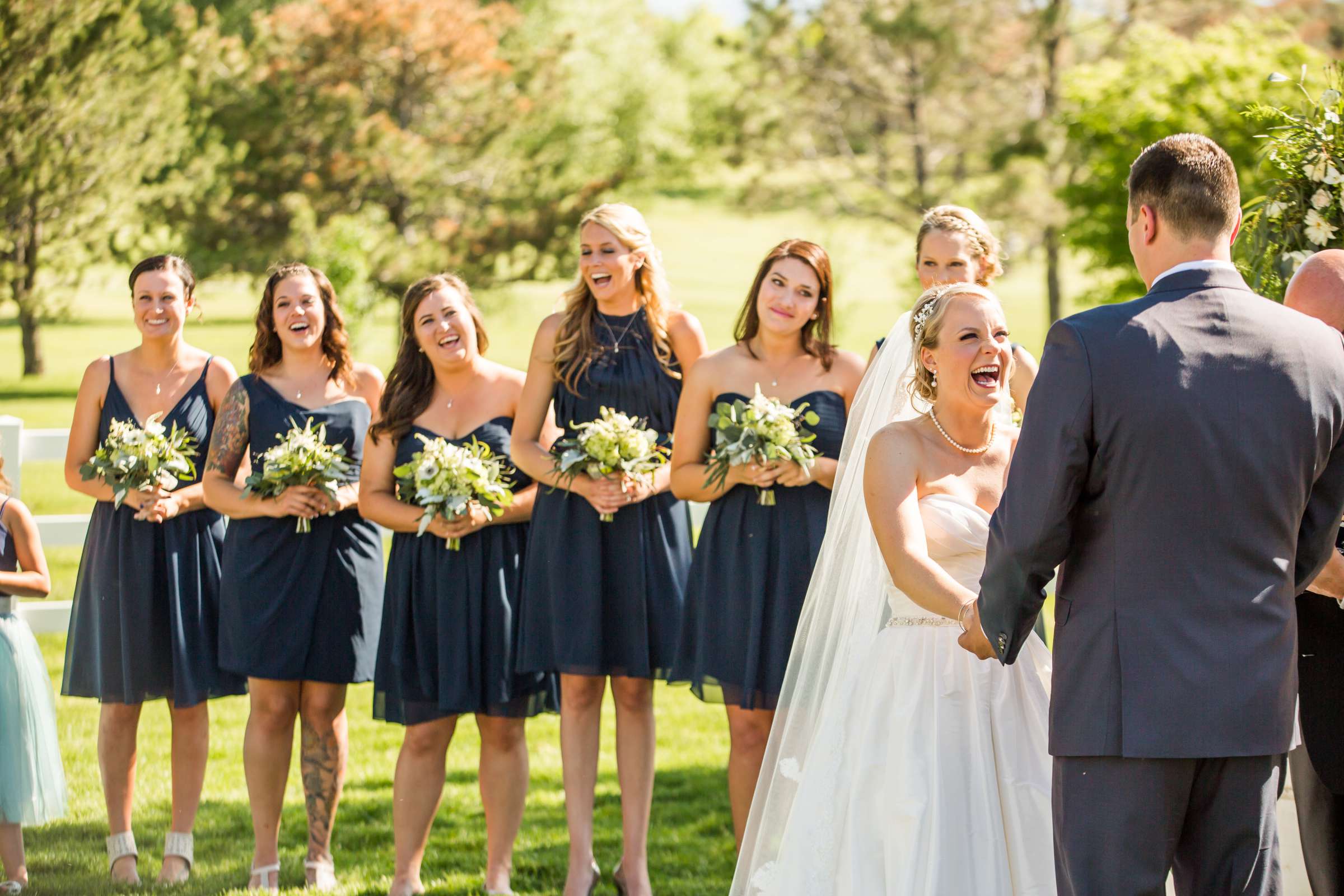 The Barn at Raccoon Creek Wedding coordinated by A Touch Of Bliss, Jennifer and Matt Wedding Photo #68 by True Photography