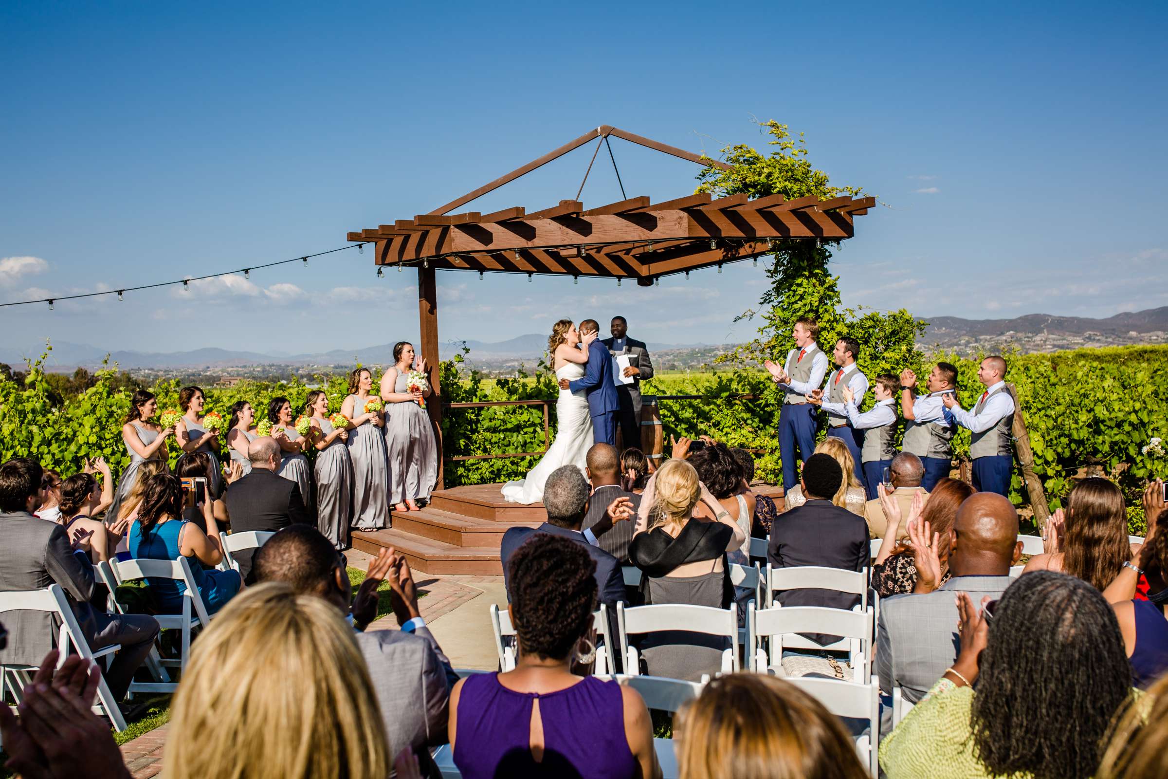 Lorimar Vineyards and Winery Wedding coordinated by Lorimar Vineyards and Winery, Amanda and Brandon Wedding Photo #42 by True Photography