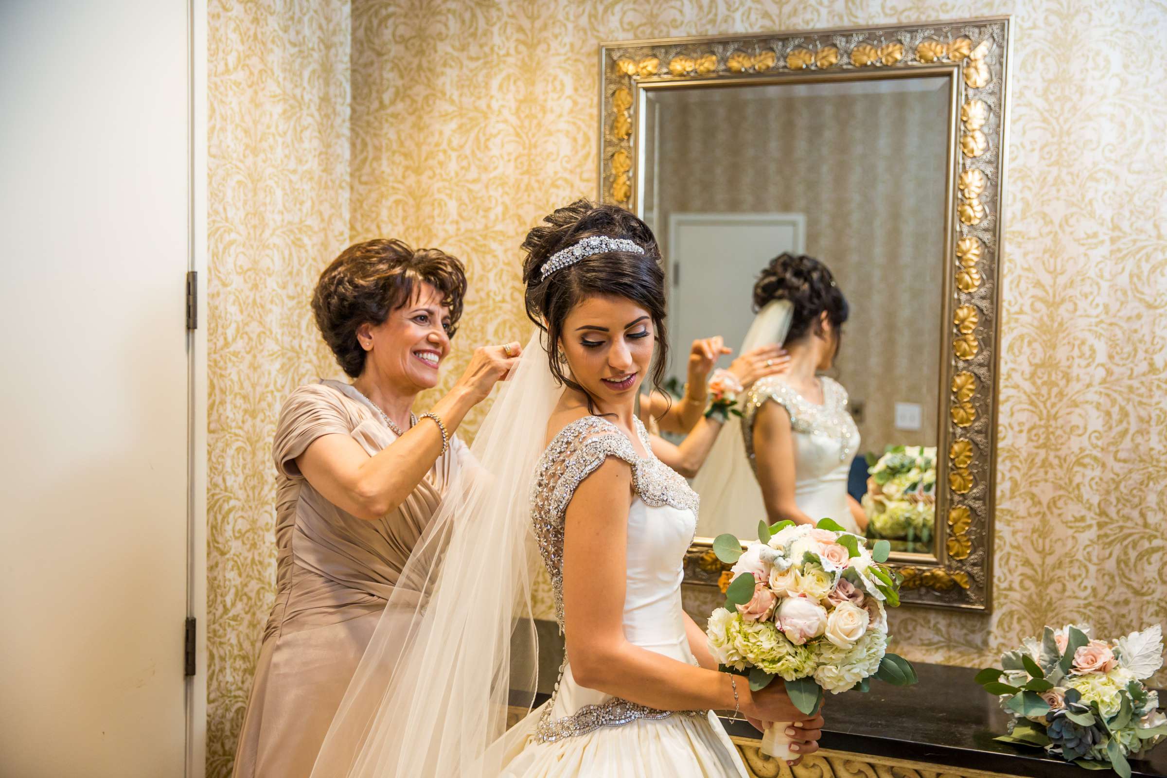 Mother, Daughter at Hilton La Jolla Torrey Pines Wedding coordinated by I Do Weddings, Marian and John Wedding Photo #232343 by True Photography