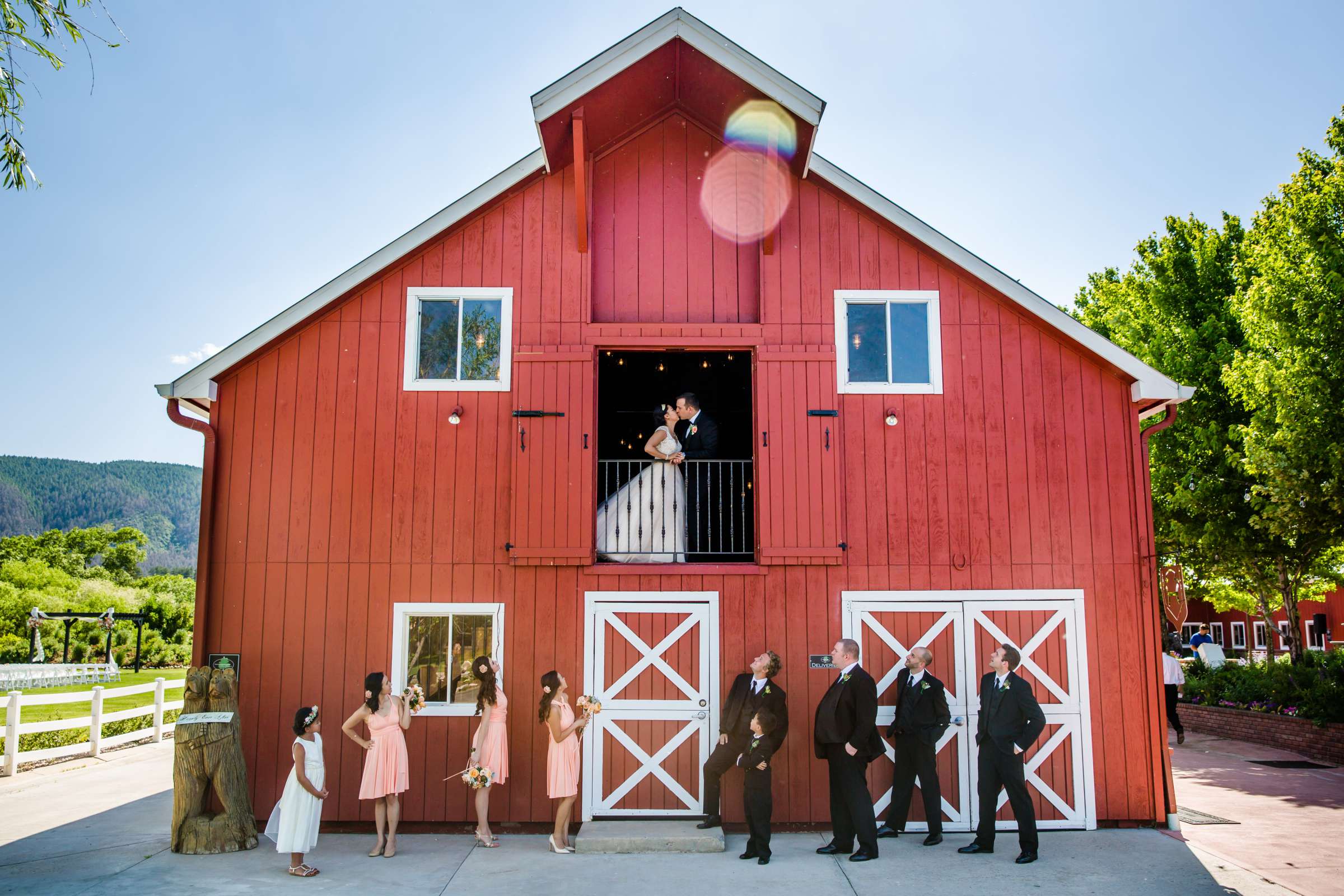 Bridal Party at Crooked Willow Farms Wedding coordinated by Yibe Bridal Concierge, Cici and Tim Wedding Photo #237125 by True Photography