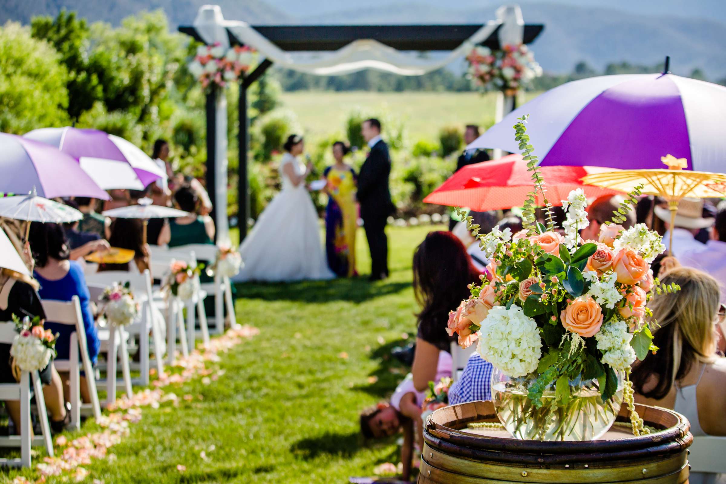 Crooked Willow Farms Wedding coordinated by Yibe Bridal Concierge, Cici and Tim Wedding Photo #237201 by True Photography