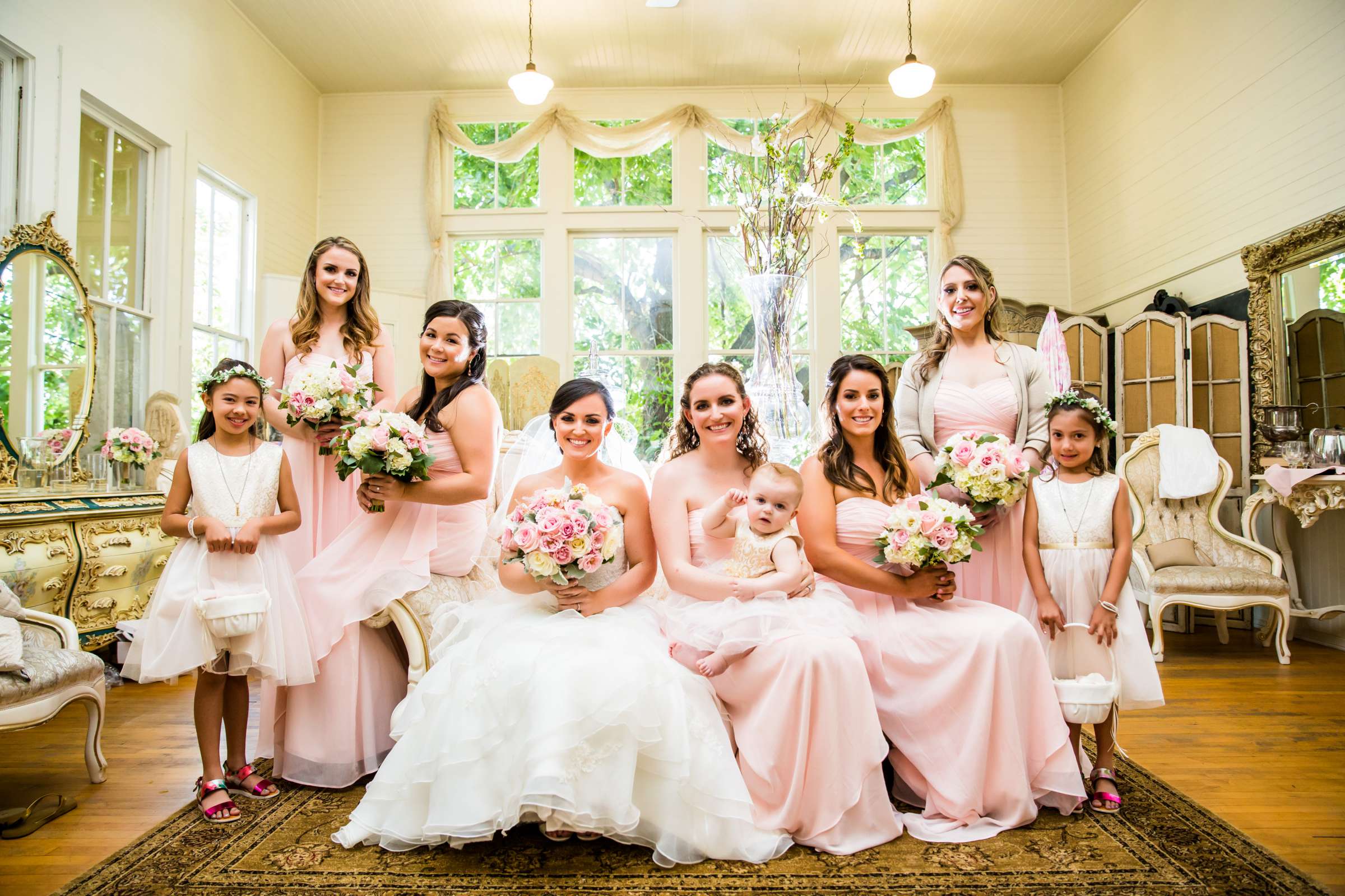 Rustic photo, Bridesmaids at Green Gables Wedding Estate Wedding, Amanda and Paul Wedding Photo #25 by True Photography