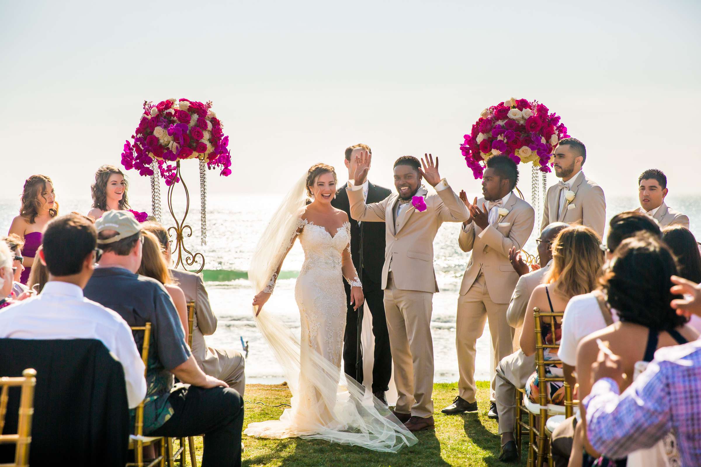 Scripps Seaside Forum Wedding coordinated by Lavish Weddings, Nicole and Brandon Wedding Photo #77 by True Photography