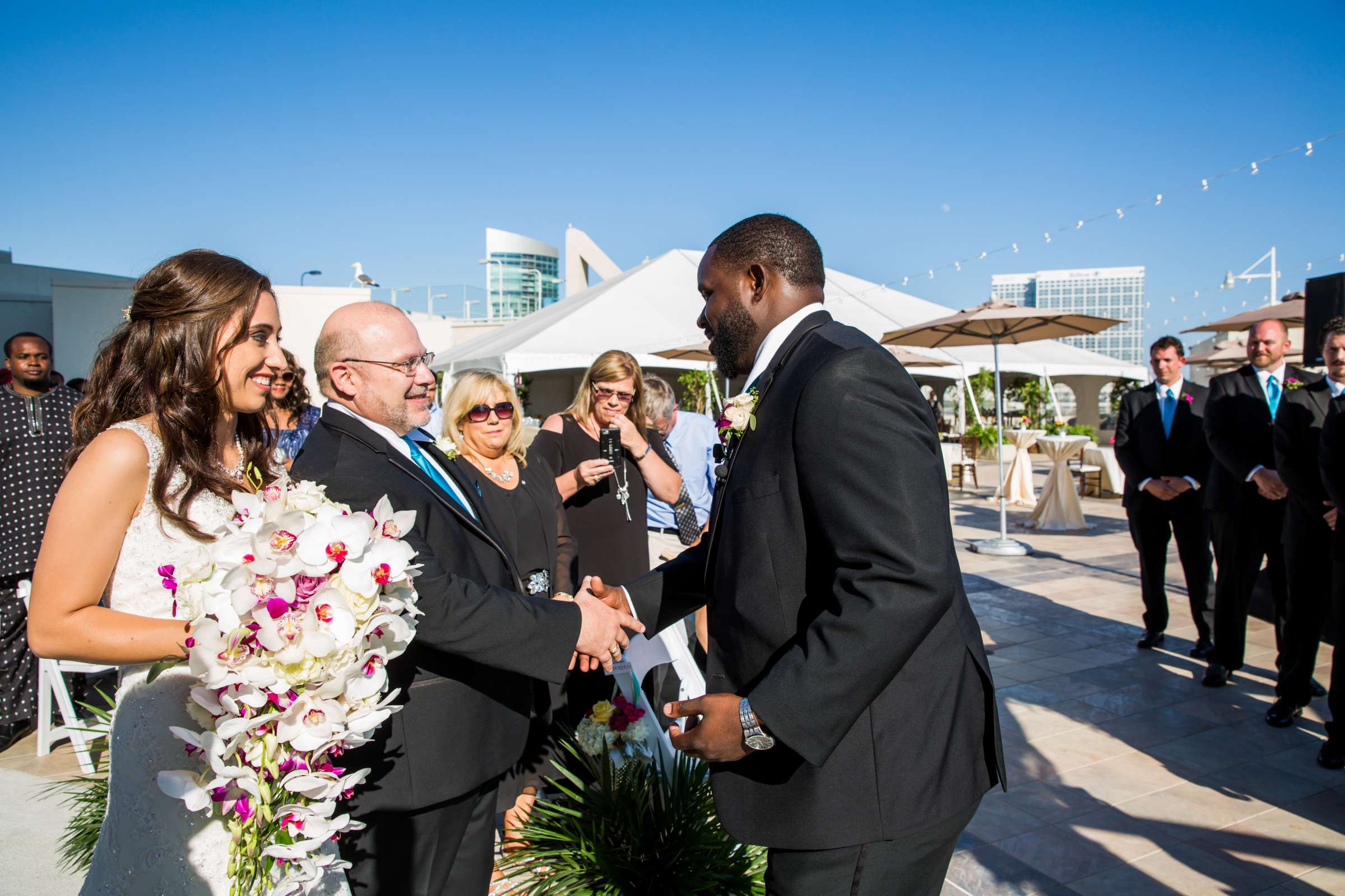 Marriott Marquis San Diego Marina Wedding, Emilee and Uchechukwu Wedding Photo #253440 by True Photography