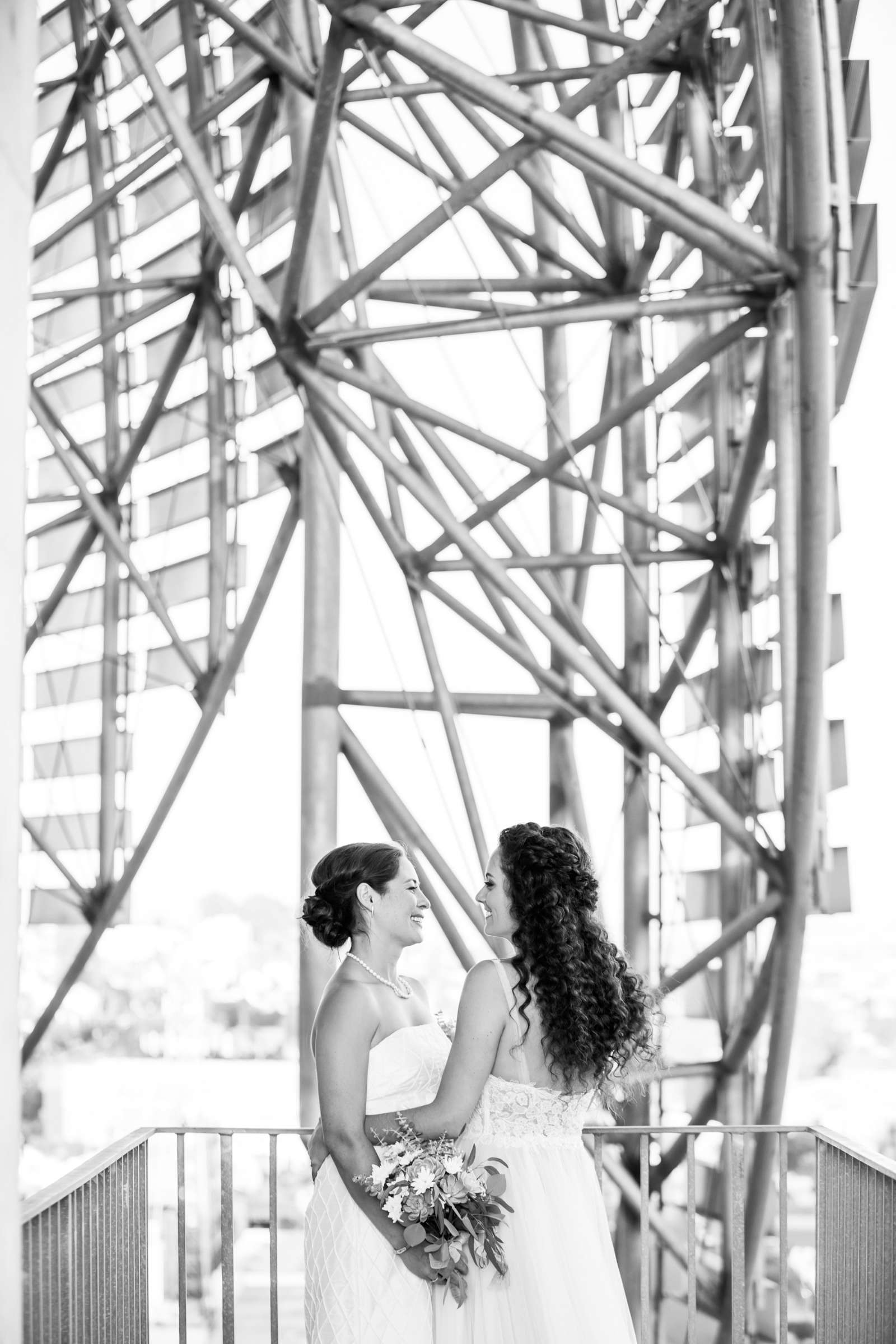 San Diego Central Library Wedding coordinated by Heather Loree Events, Jaclyn and Polly Wedding Photo #97 by True Photography