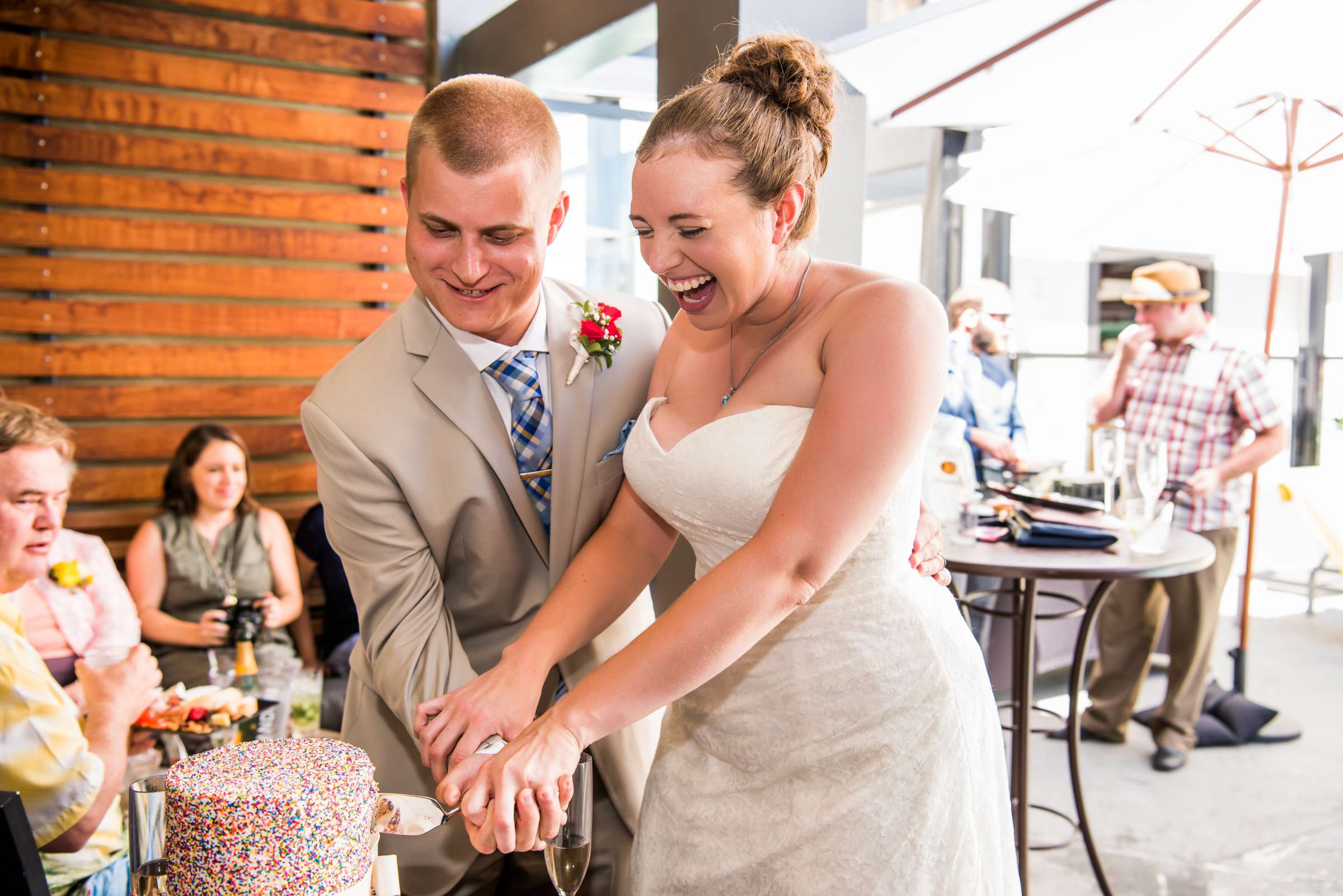 Hotel Solamar Wedding, Michelle and Josh Wedding Photo #48 by True Photography