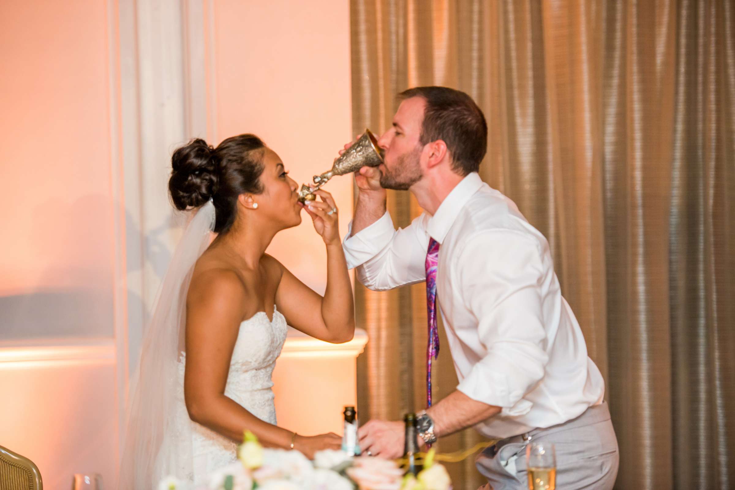 Loews Coronado Bay Resort Wedding coordinated by Sweet Blossom Weddings, Hijschen and Robert Wedding Photo #98 by True Photography