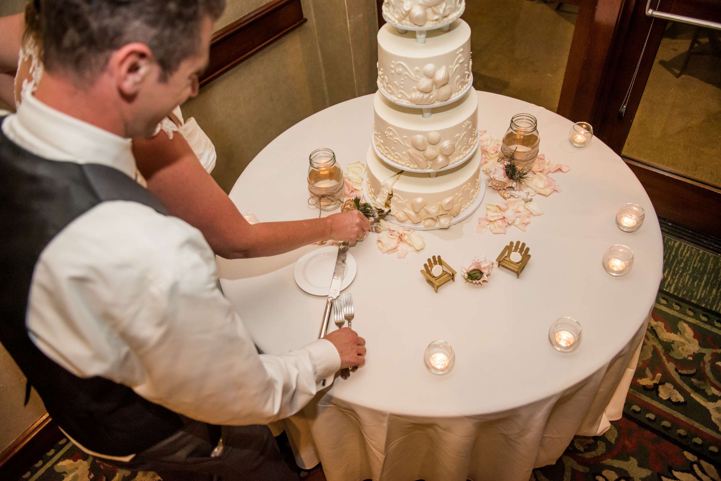 Wedding coordinated by Events Inspired SD, Sarah and Jeremy Wedding Photo #85 by True Photography