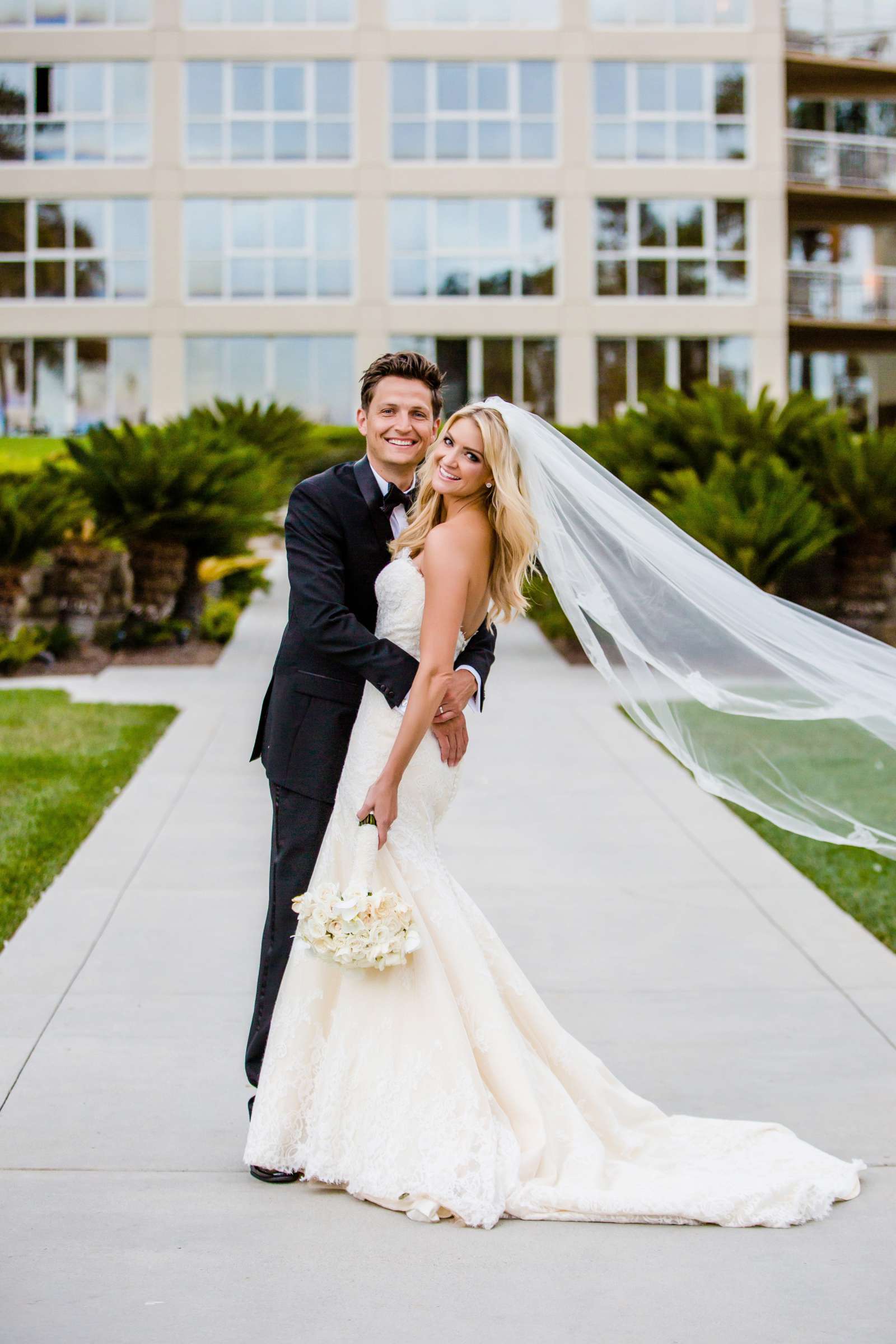 Hilton La Jolla Torrey Pines Wedding coordinated by SD Weddings by Gina, Kelly and Jeremy Wedding Photo #1 by True Photography