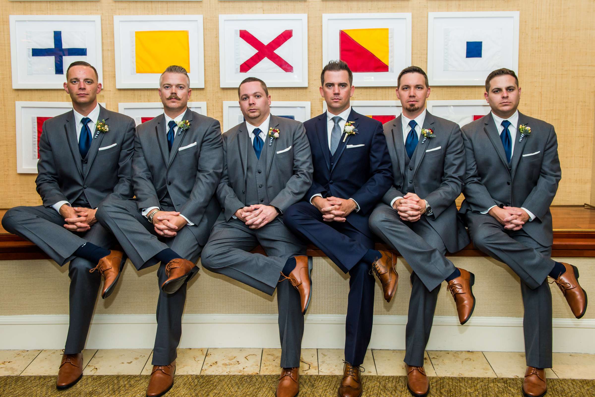 Groomsmen at Tom Ham's Lighthouse Wedding, Kimberly and Joshua Wedding Photo #263870 by True Photography