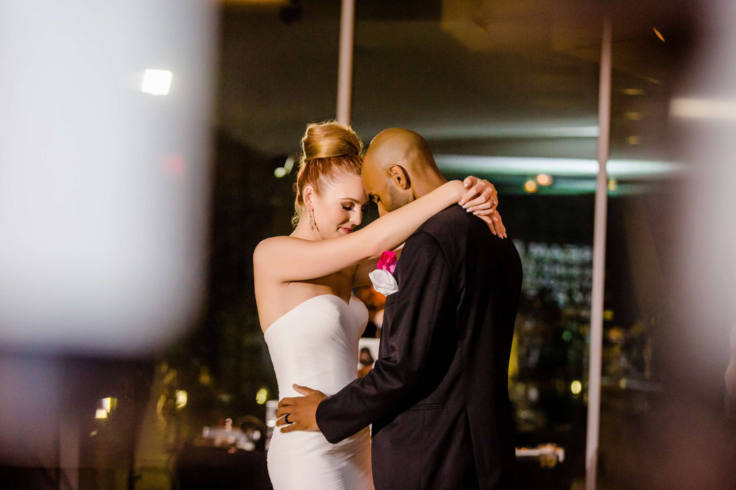 Emotional moment, First Dance at Scripps Seaside Forum Wedding, Callie and Robert Wedding Photo #264131 by True Photography