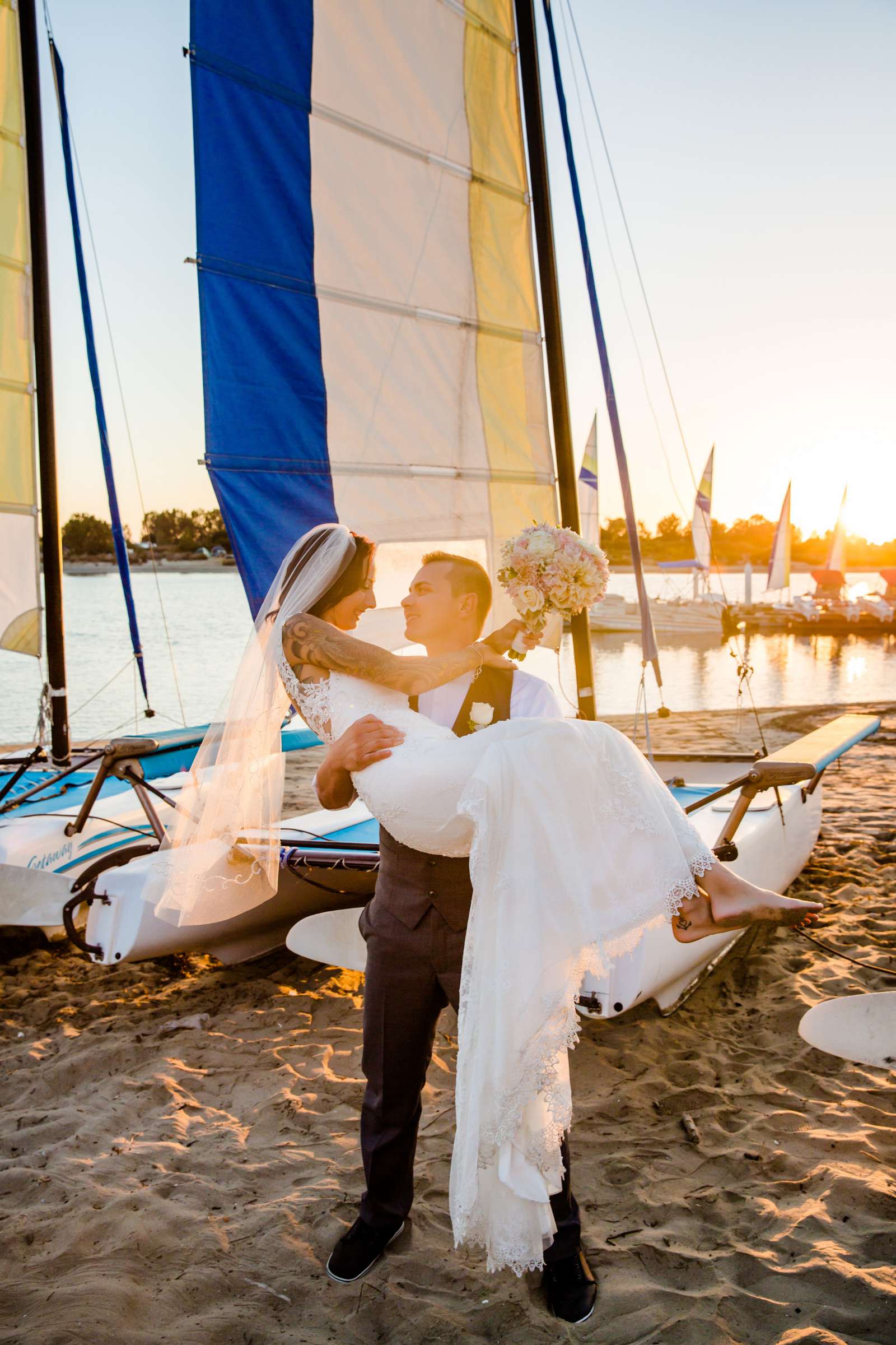 San Diego Mission Bay Resort Wedding coordinated by Elements of Style, Danielle and Jared Wedding Photo #266340 by True Photography