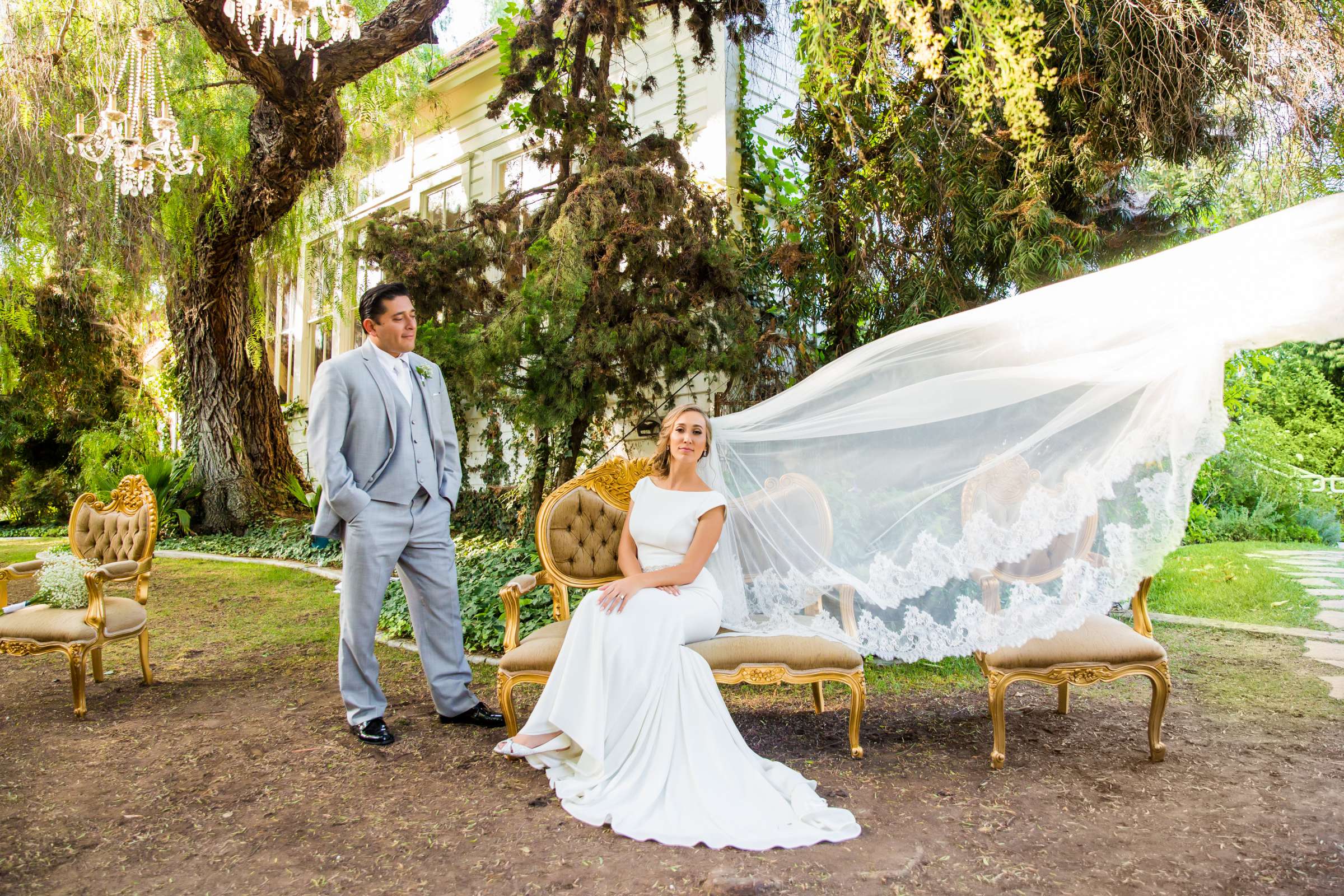 Stylized Portrait at Green Gables Wedding Estate Wedding, Margarita and Mike Wedding Photo #76 by True Photography