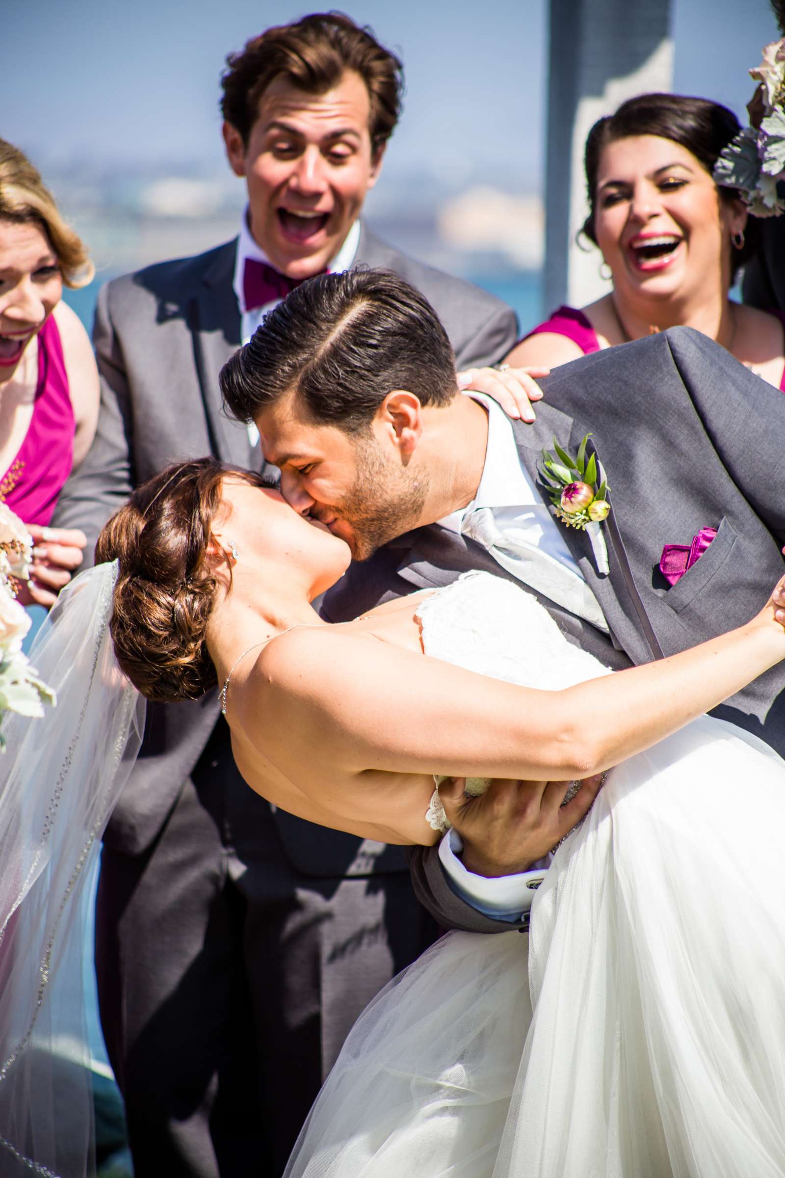 Loews Coronado Bay Resort Wedding coordinated by Thumbprint Weddings & Events, Lee and Daniel Wedding Photo #75 by True Photography