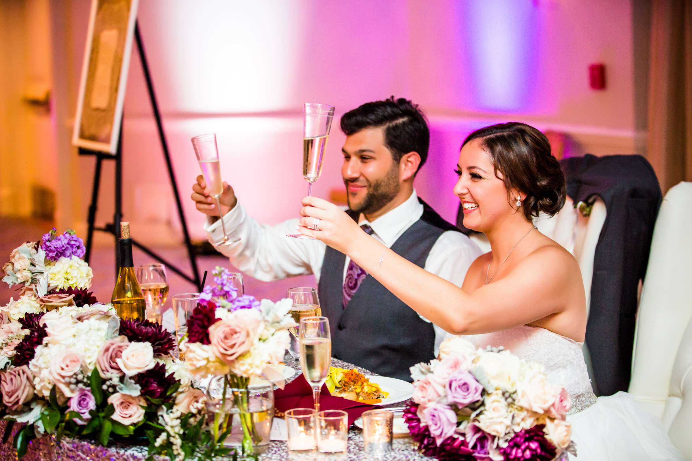 Loews Coronado Bay Resort Wedding coordinated by Thumbprint Weddings & Events, Lee and Daniel Wedding Photo #97 by True Photography