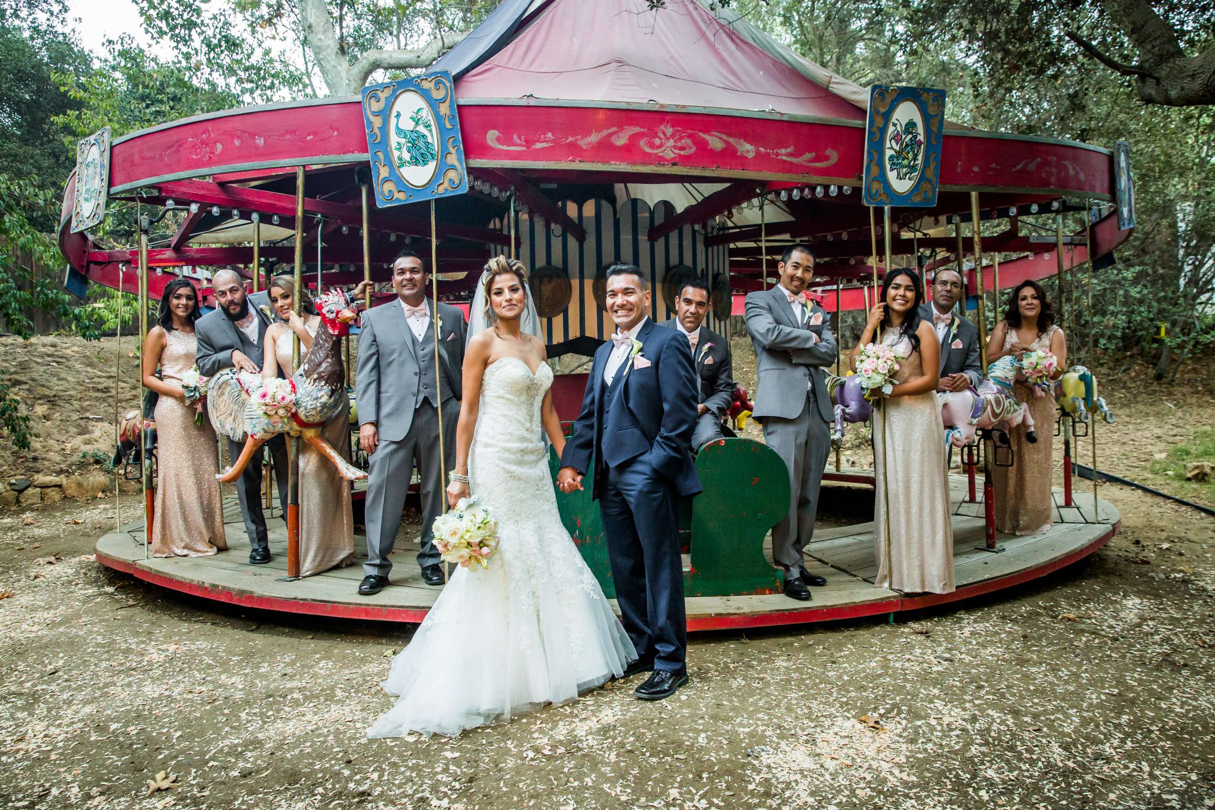 Bridal Party at Calamigos Ranch Wedding coordinated by DB Creativity, Maria and Gonsalo Wedding Photo #85 by True Photography