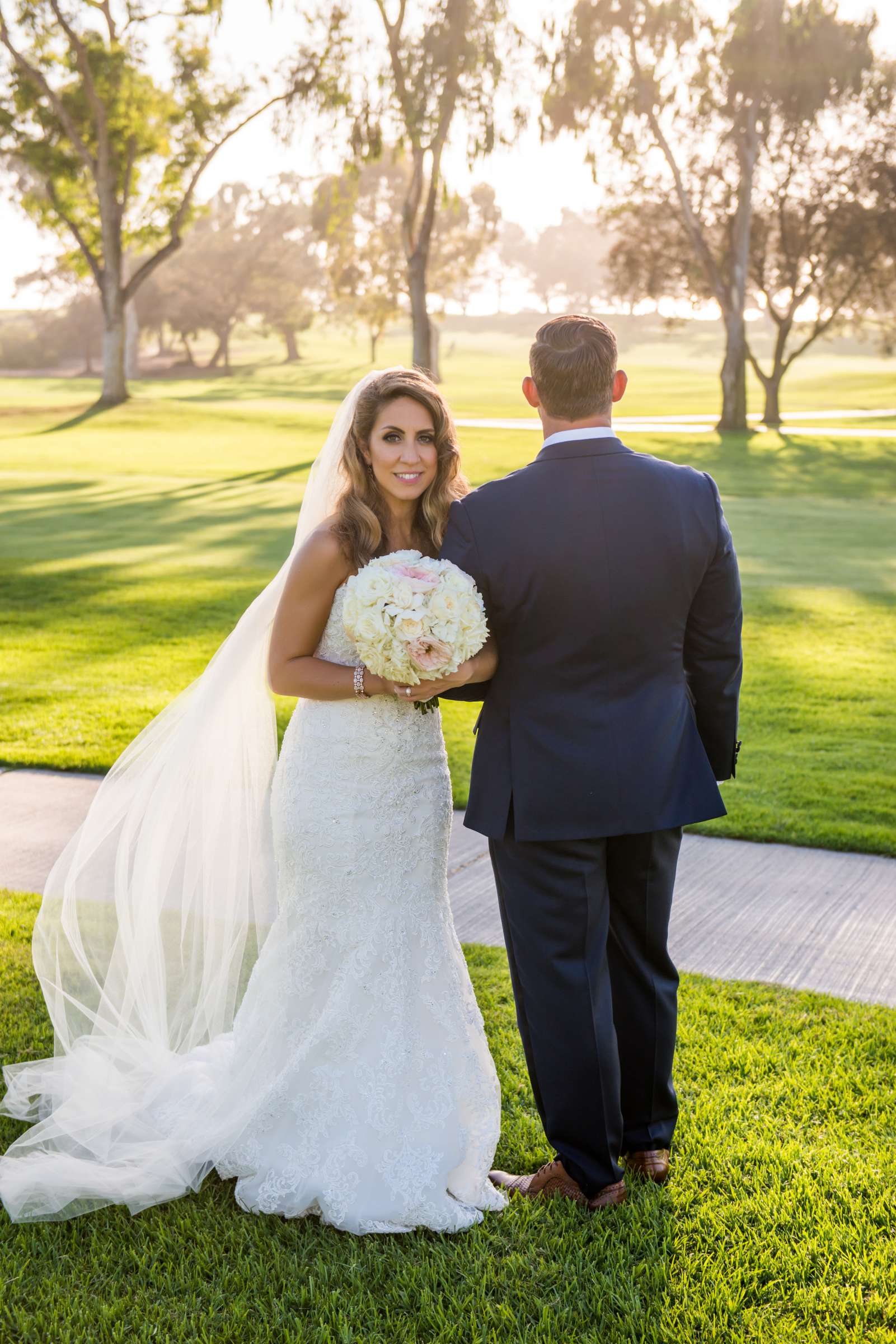 Hilton La Jolla Torrey Pines Wedding coordinated by Trendee Flowers, Gina and John Wedding Photo #80 by True Photography